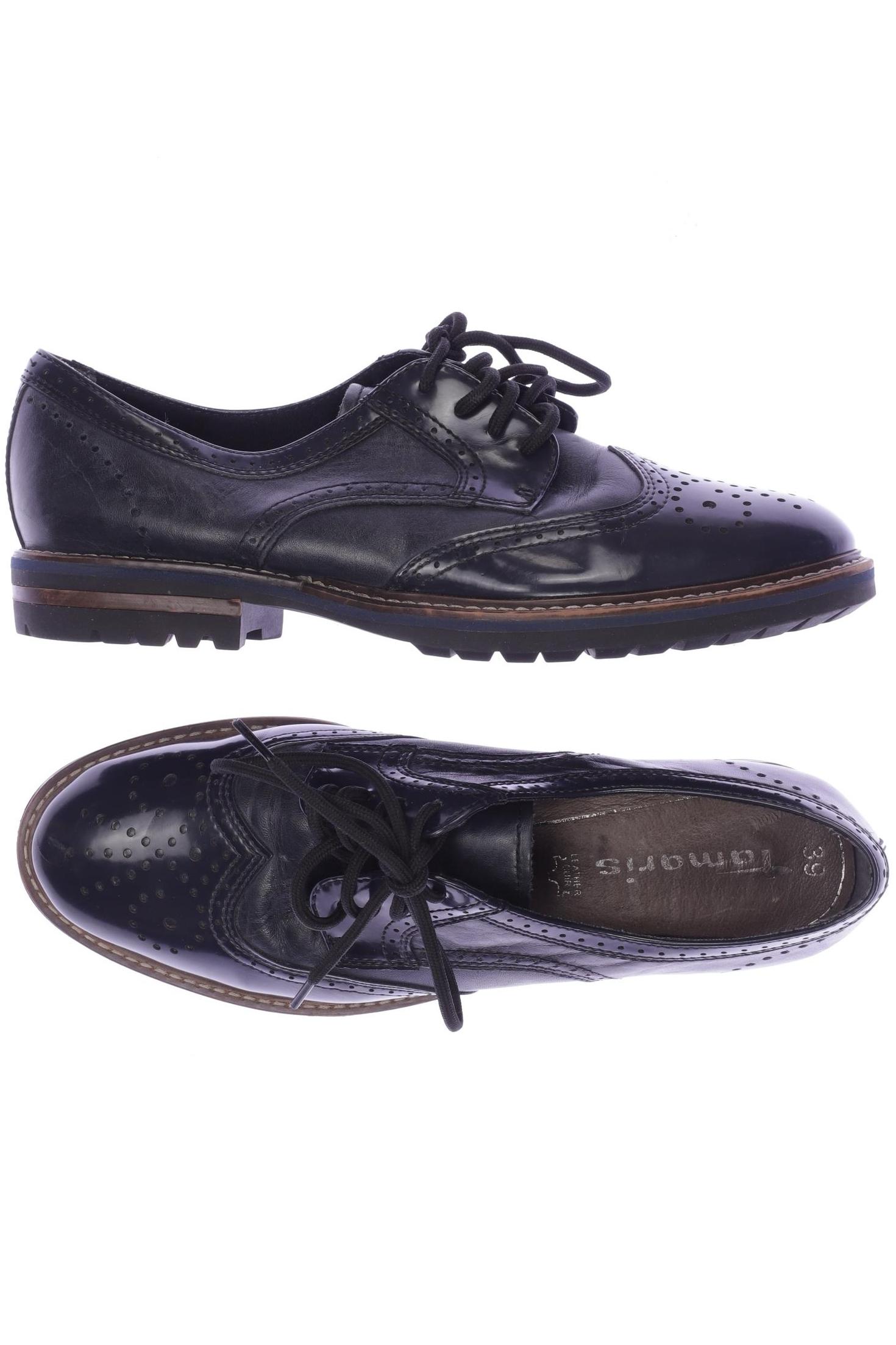 

Tamaris Damen Halbschuh, marineblau, Gr. 39