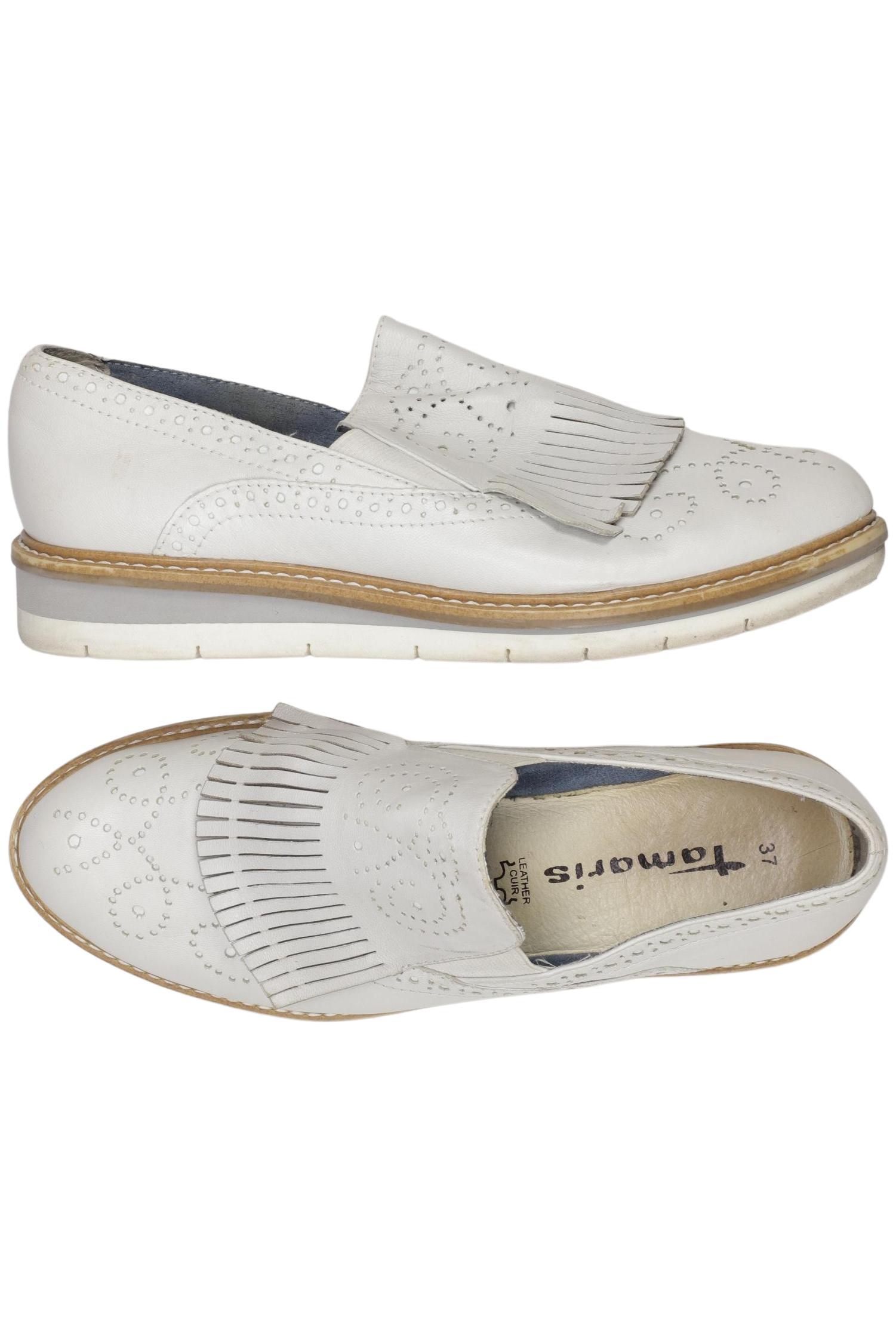 

Tamaris Damen Halbschuh, weiß, Gr. 37