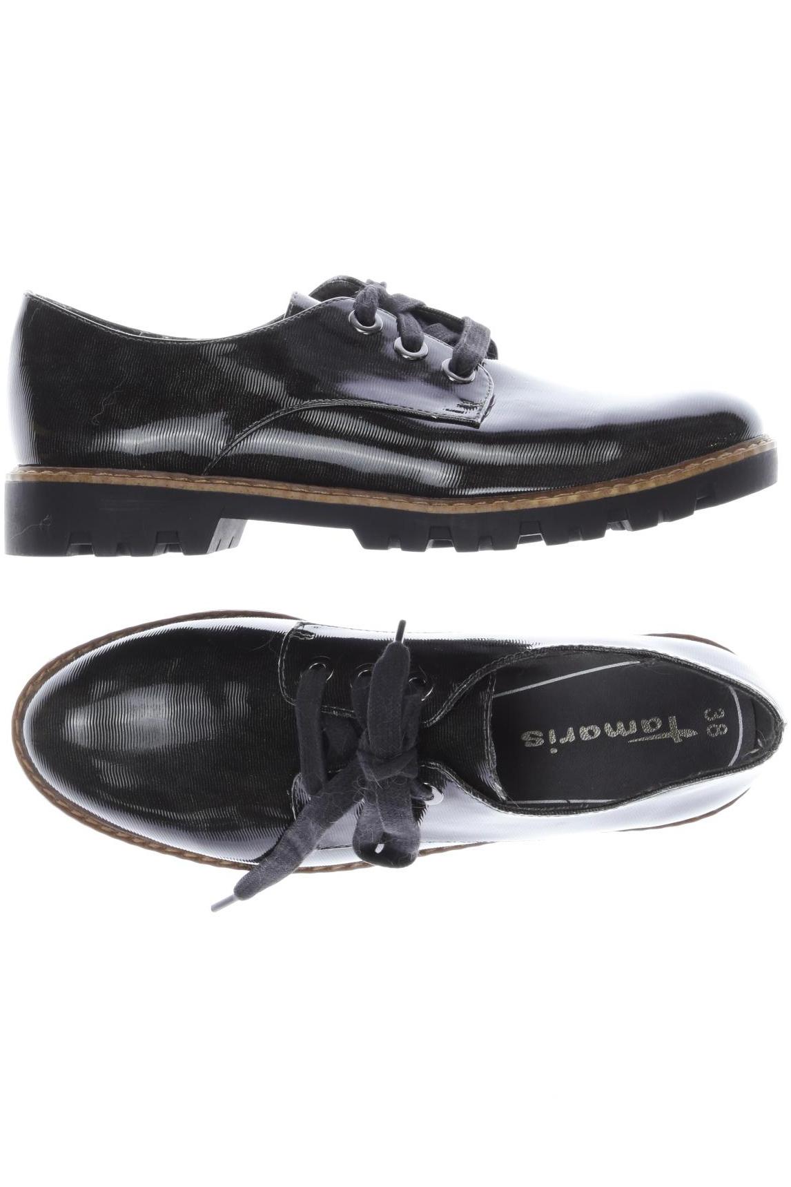 

Tamaris Damen Halbschuh, schwarz, Gr. 38
