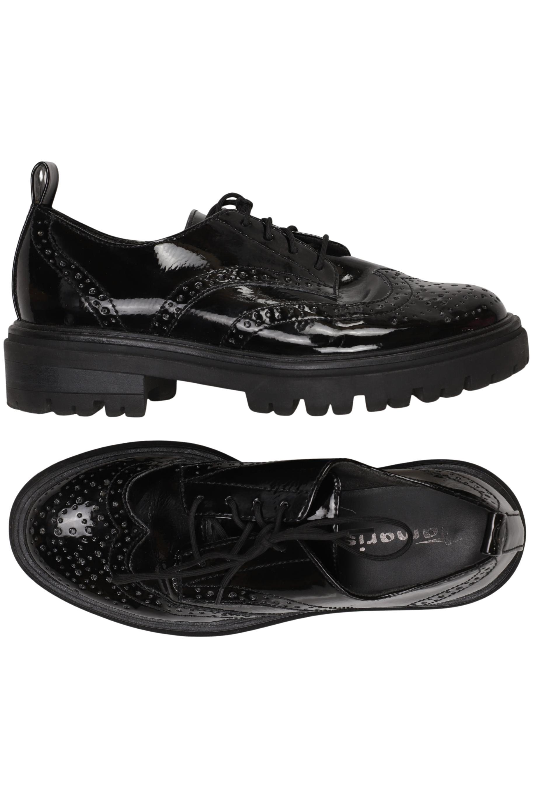 

Tamaris Damen Halbschuh, schwarz, Gr. 37