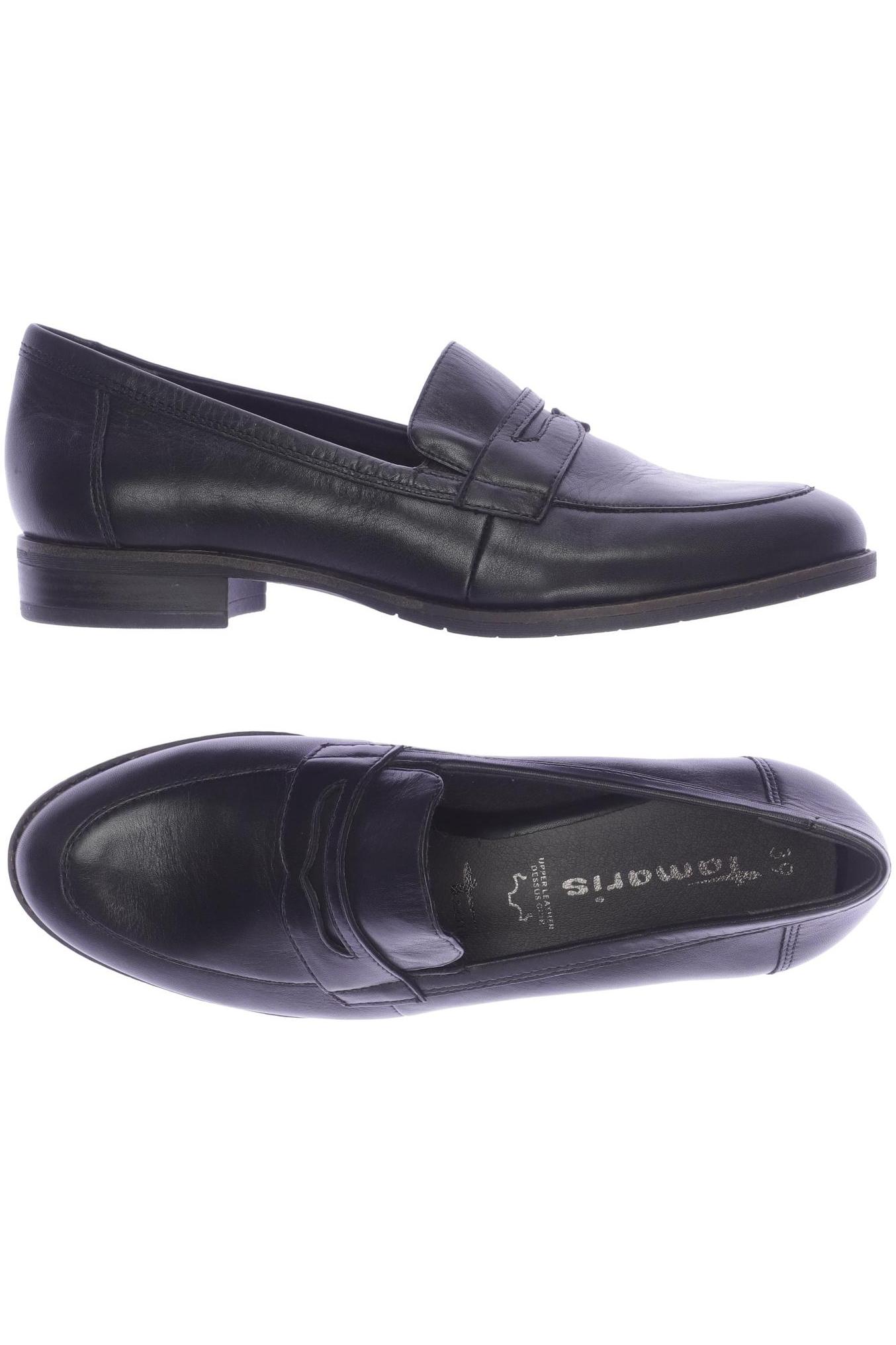 

Tamaris Damen Halbschuh, schwarz, Gr. 39