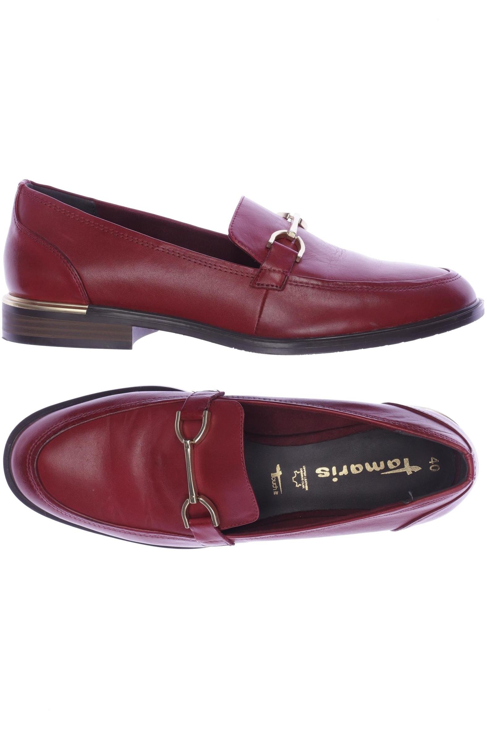 

Tamaris Damen Halbschuh, rot, Gr. 40