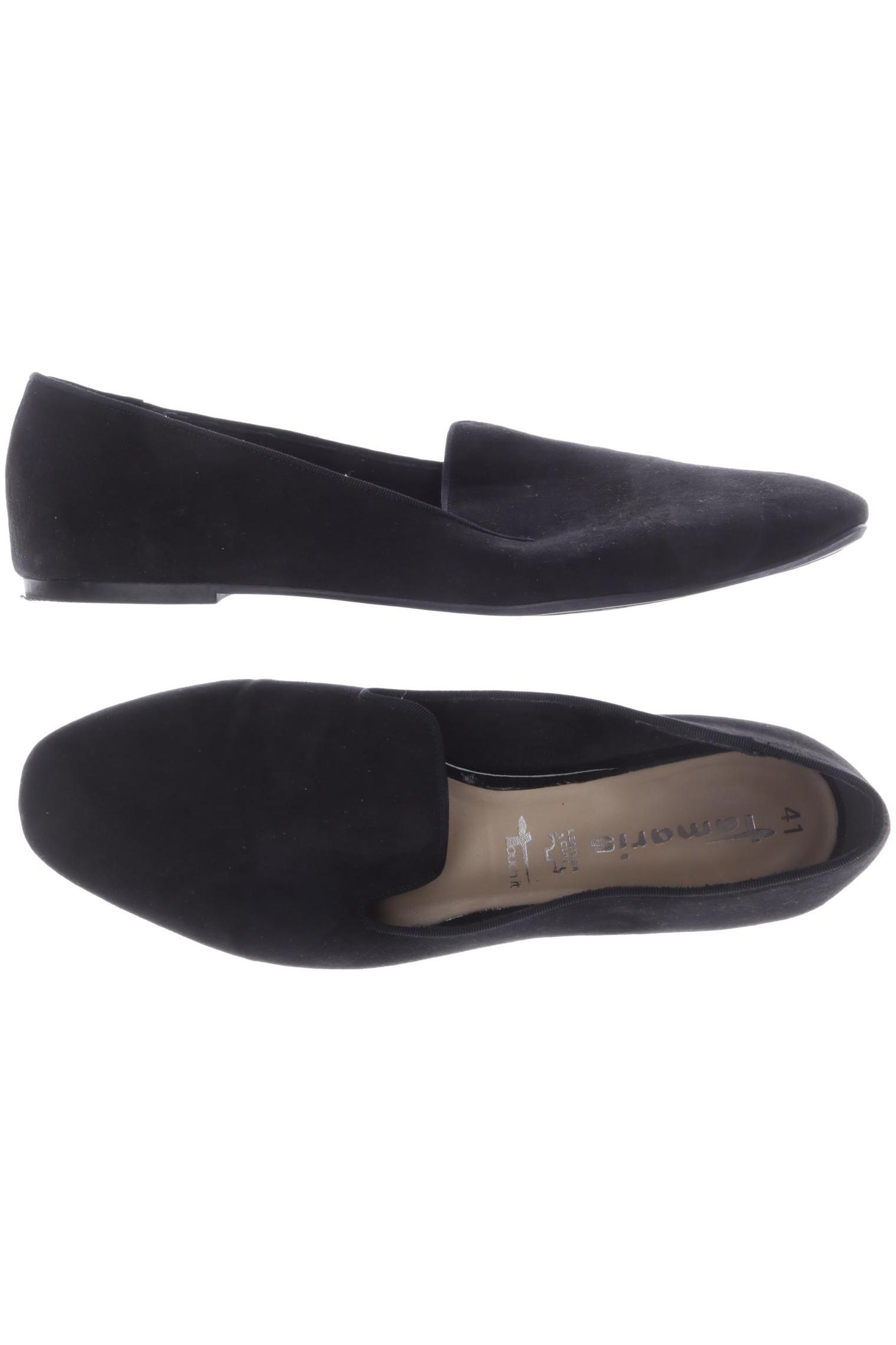 

Tamaris Damen Halbschuh, schwarz, Gr. 41