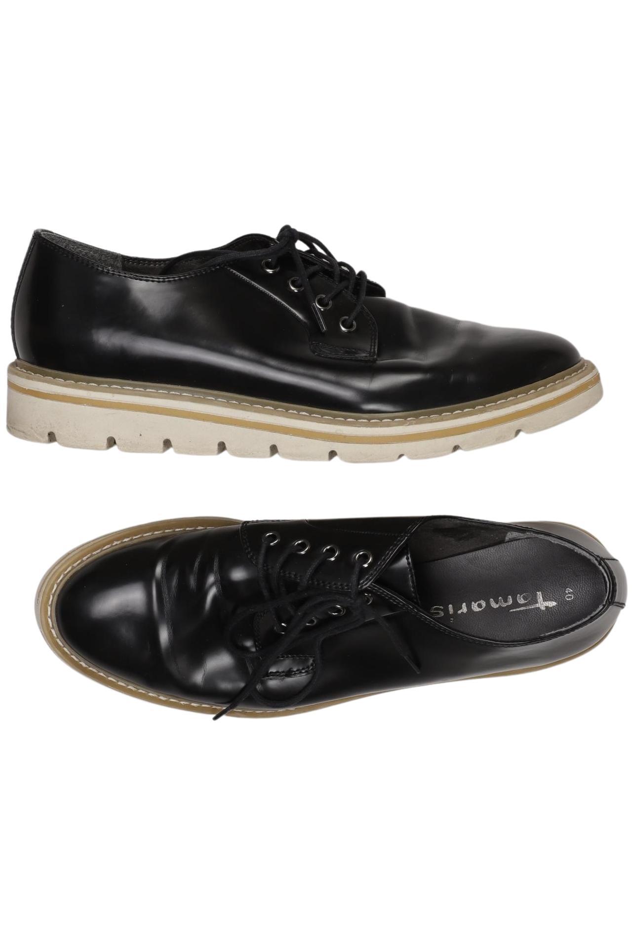 

Tamaris Damen Halbschuh, schwarz, Gr. 40