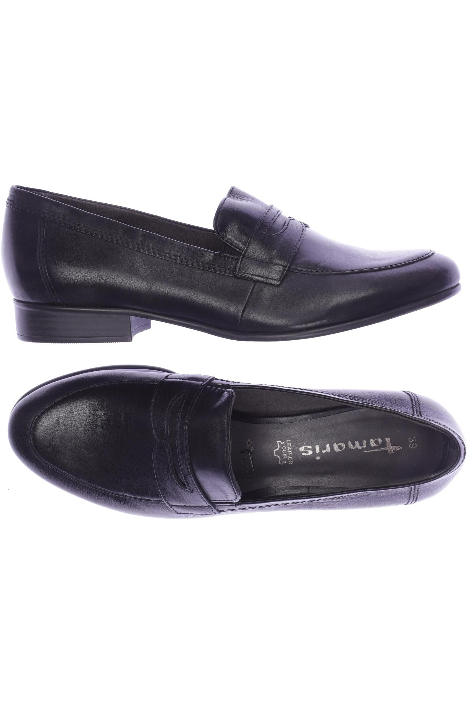 

Tamaris Damen Halbschuh, schwarz, Gr. 39