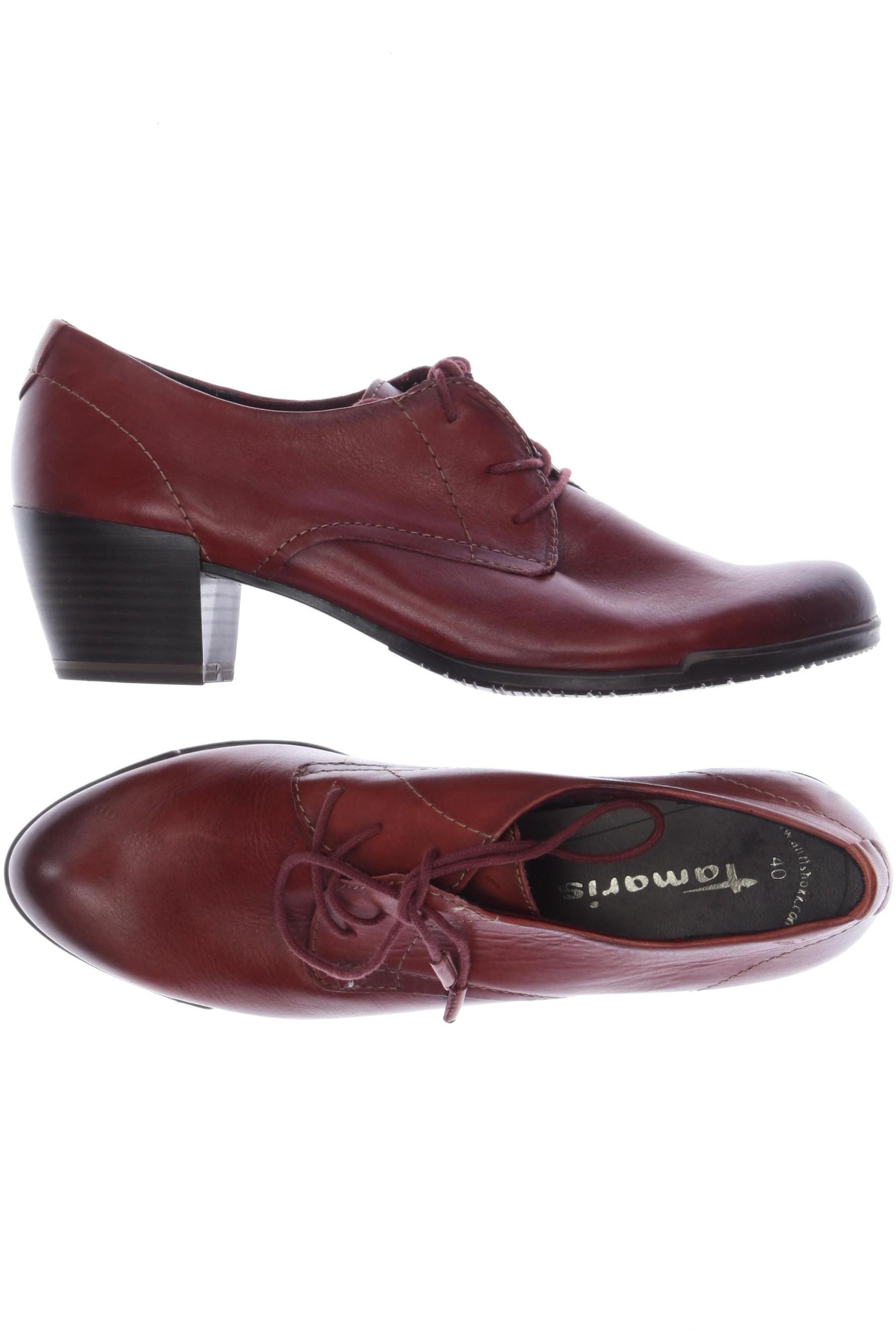 

Tamaris Damen Halbschuh, bordeaux, Gr. 40