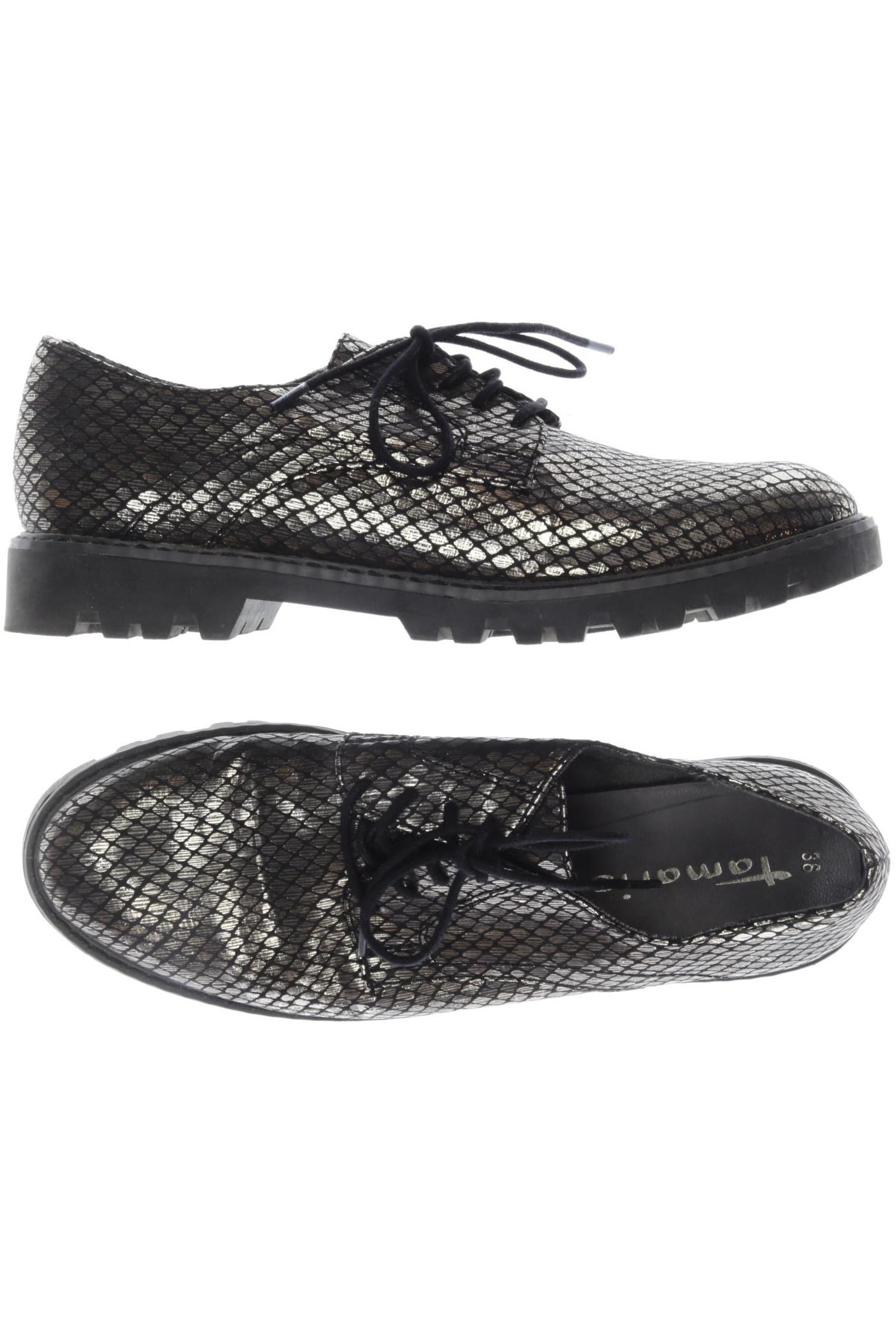 

Tamaris Damen Halbschuh, schwarz, Gr. 38