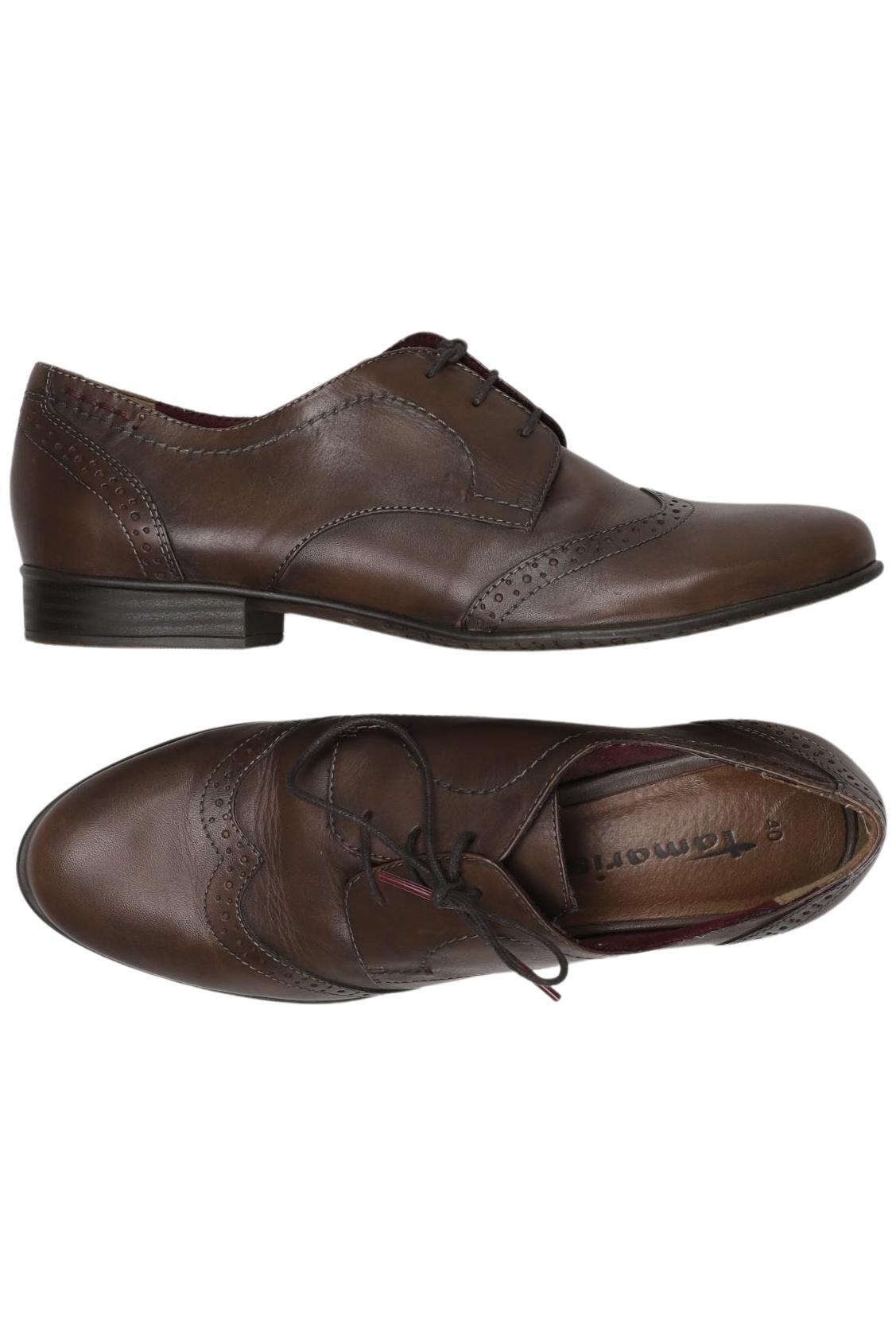 

Tamaris Damen Halbschuh, braun, Gr. 40