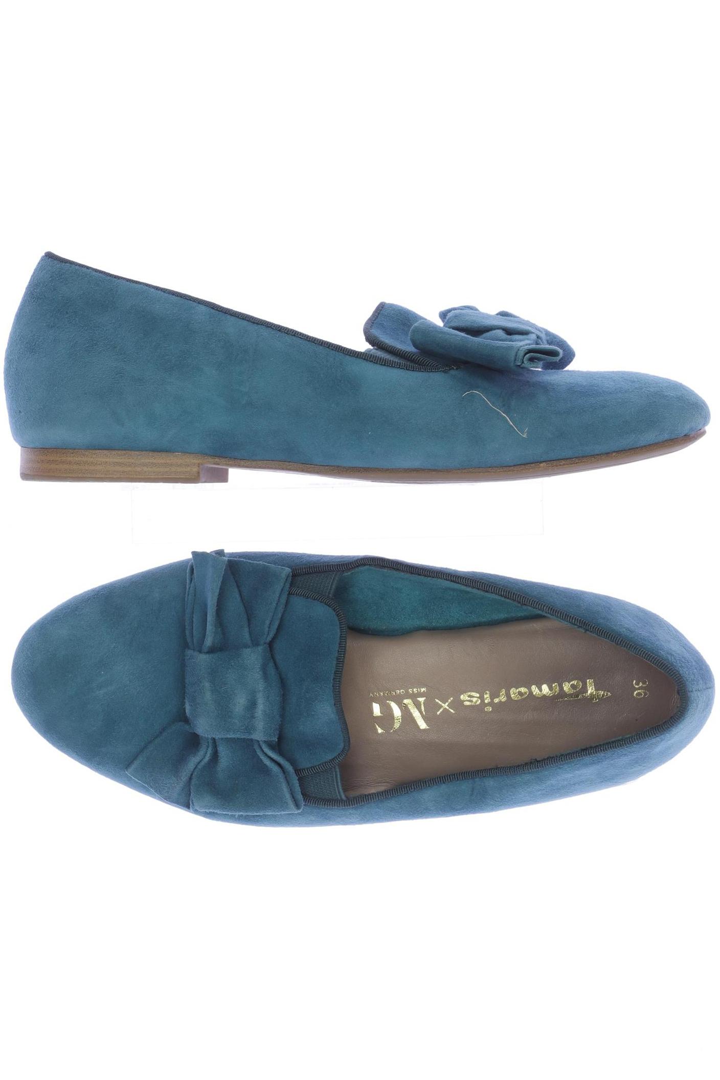 

Tamaris Damen Halbschuh, türkis, Gr. 36