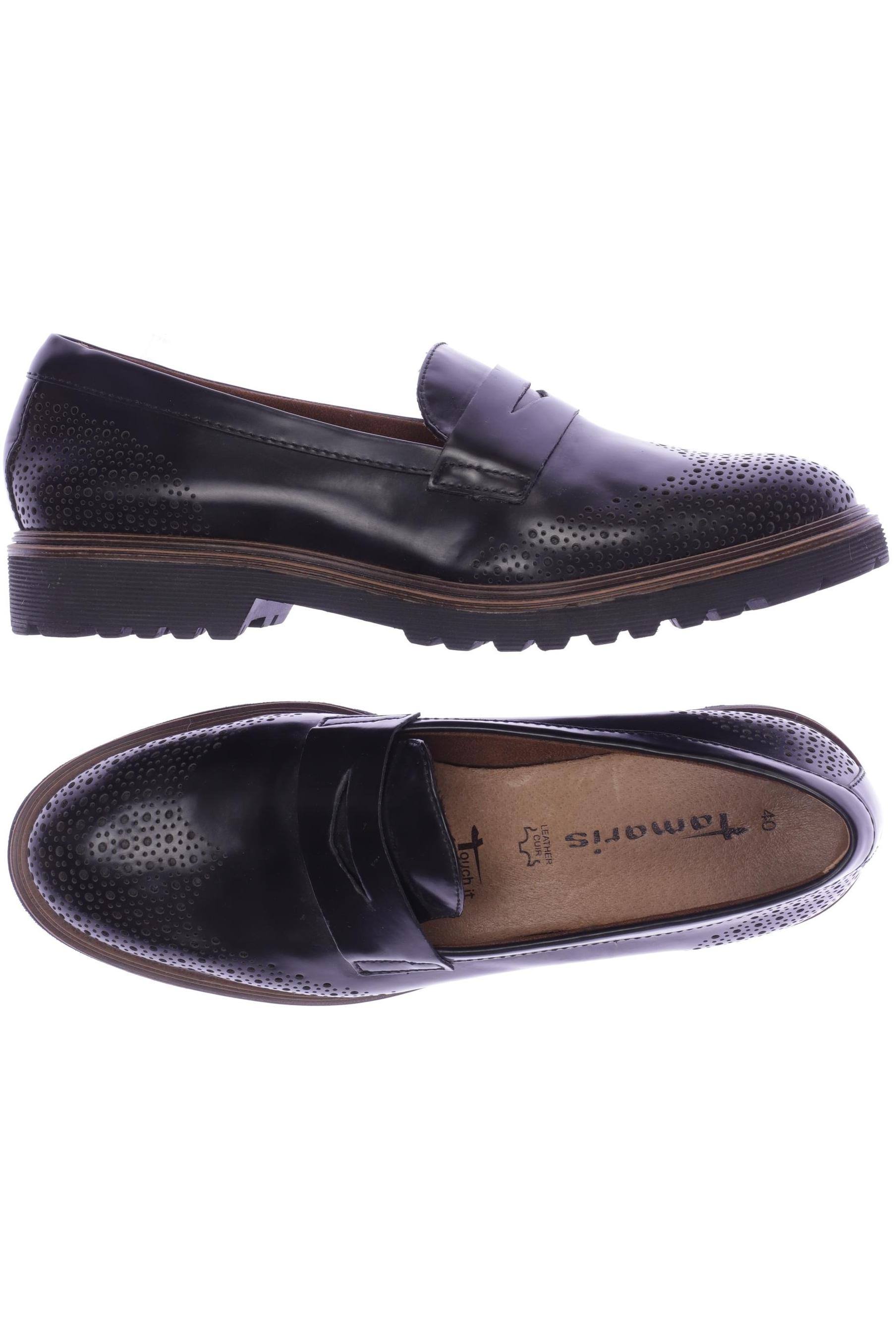 

Tamaris Damen Halbschuh, schwarz, Gr. 40