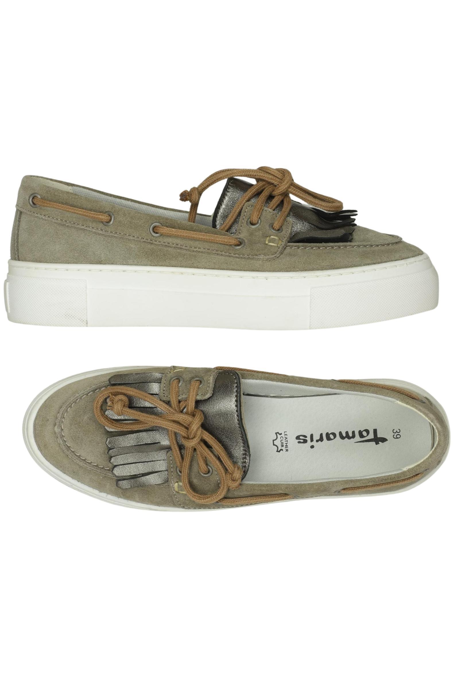 

Tamaris Damen Halbschuh, grün, Gr. 39