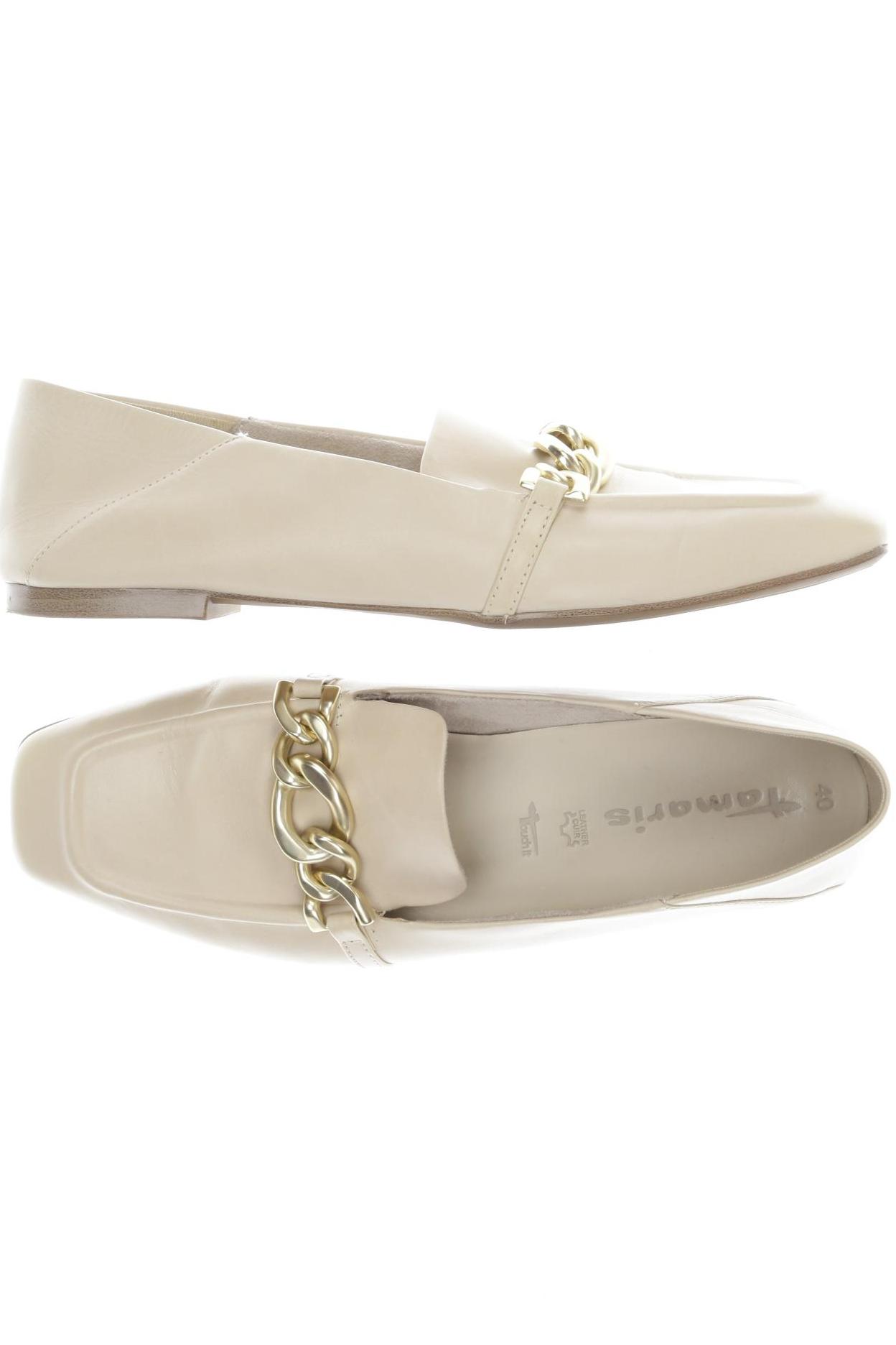 

Tamaris Damen Halbschuh, beige, Gr. 40