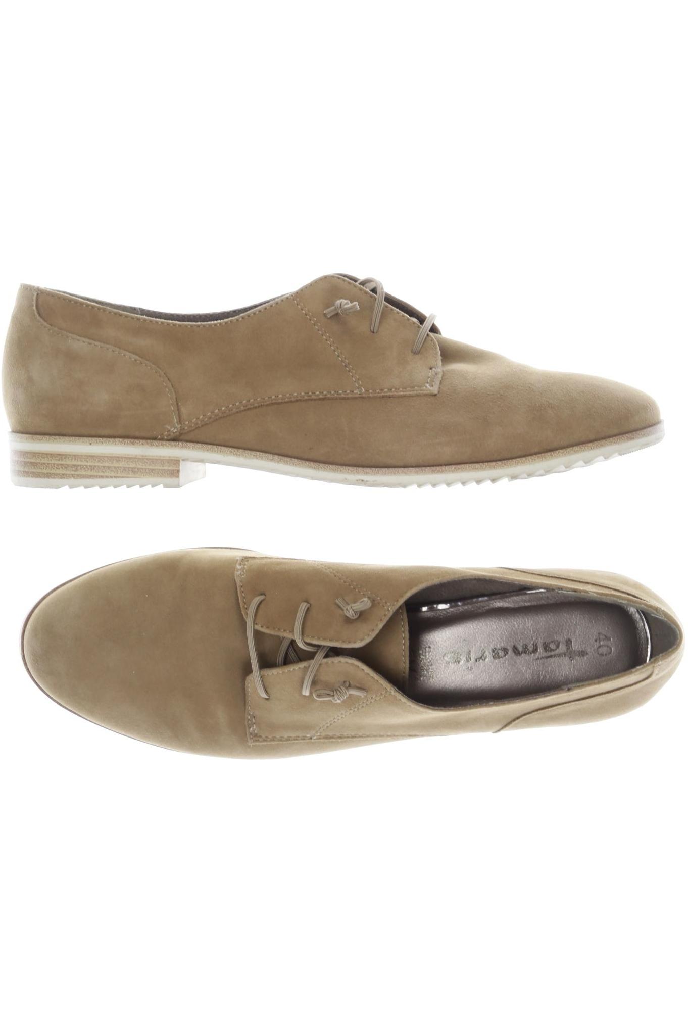

Tamaris Damen Halbschuh, beige, Gr. 40