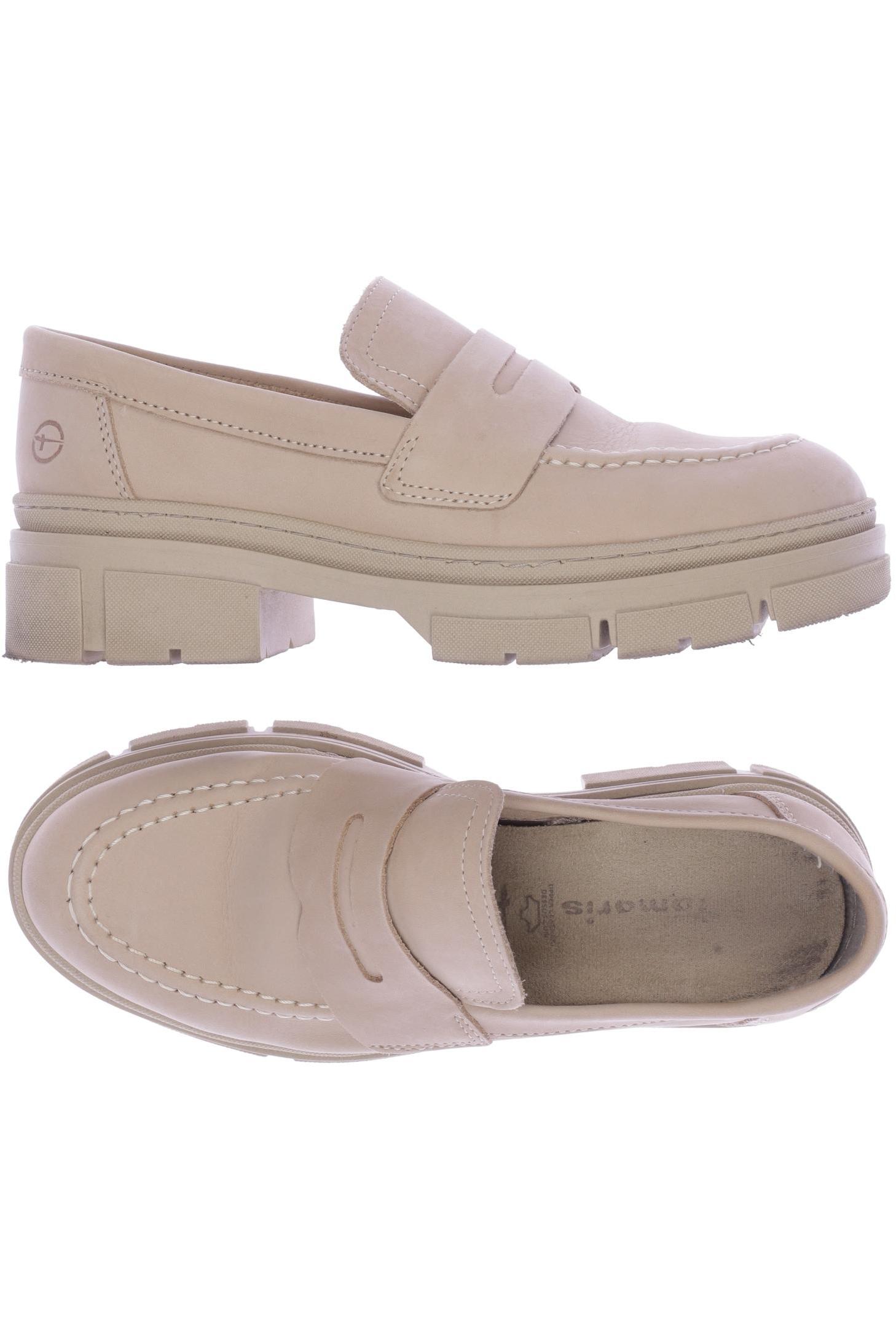 

Tamaris Damen Halbschuh, beige, Gr. 36