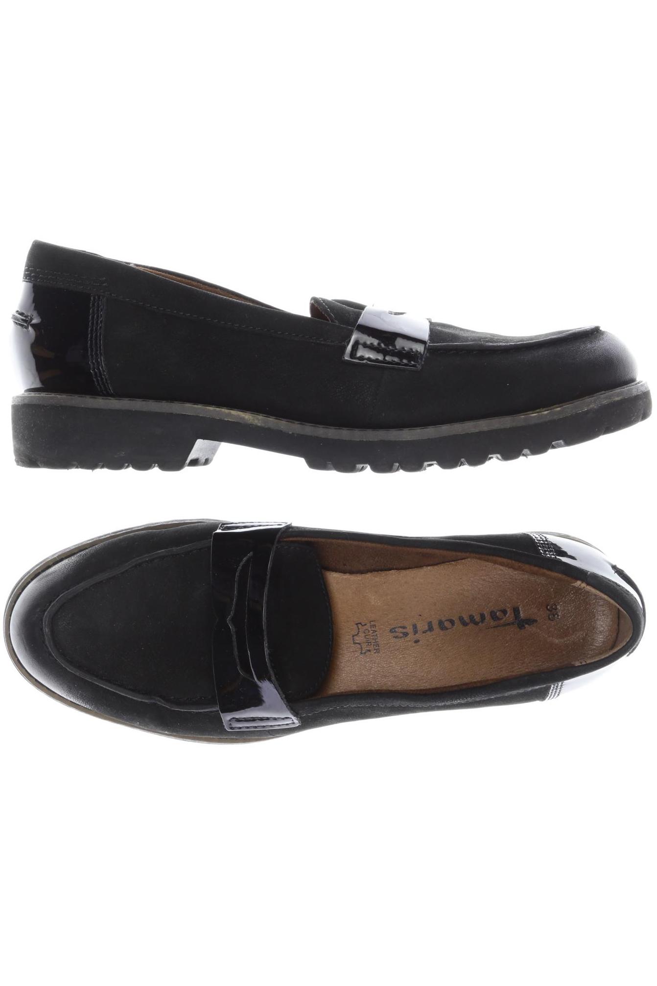 

Tamaris Damen Halbschuh, schwarz, Gr. 36