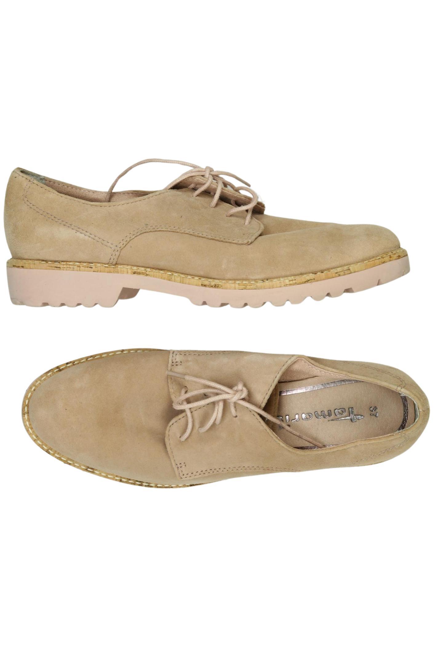 

Tamaris Damen Halbschuh, beige, Gr. 37