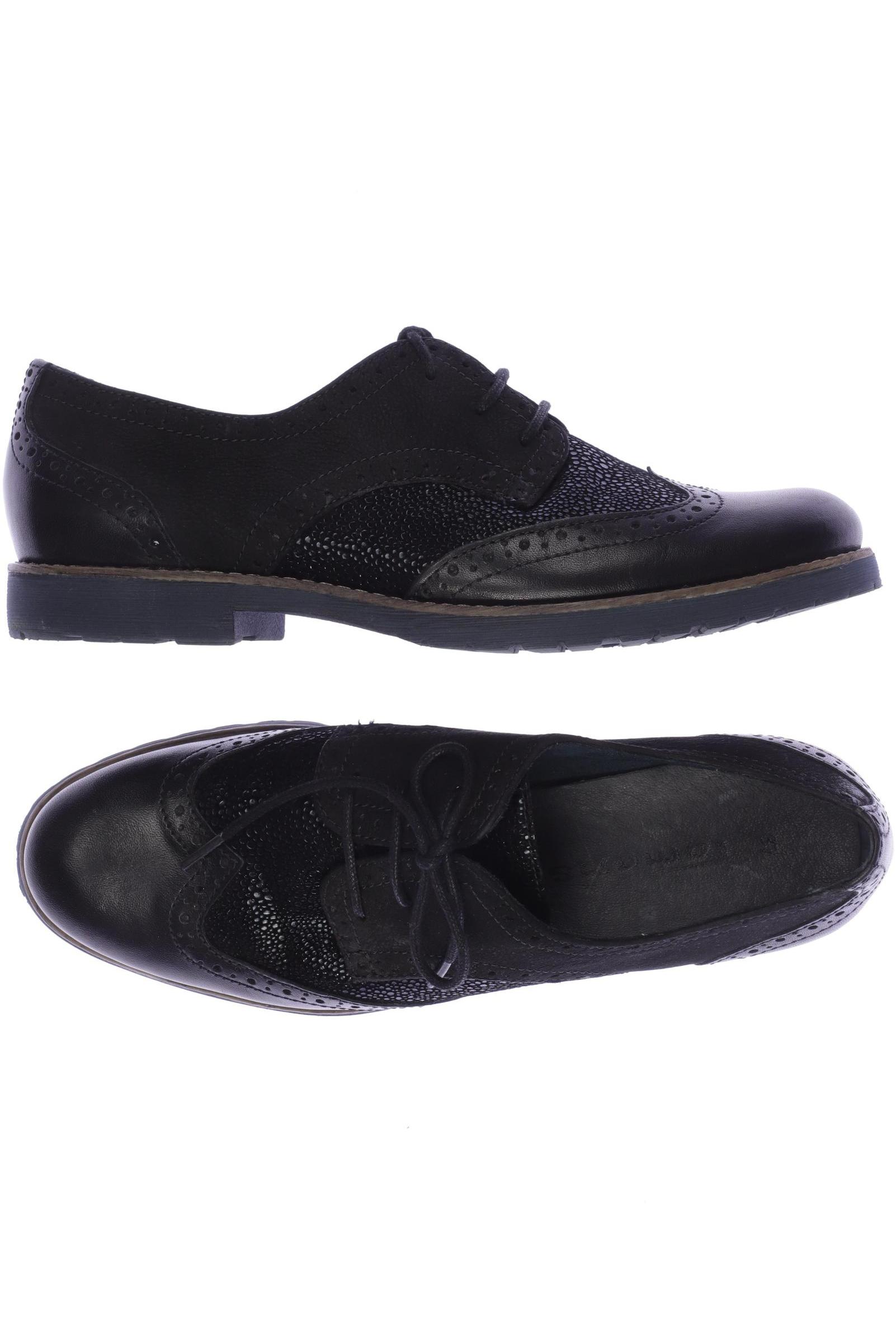 

Tamaris Damen Halbschuh, schwarz, Gr. 37