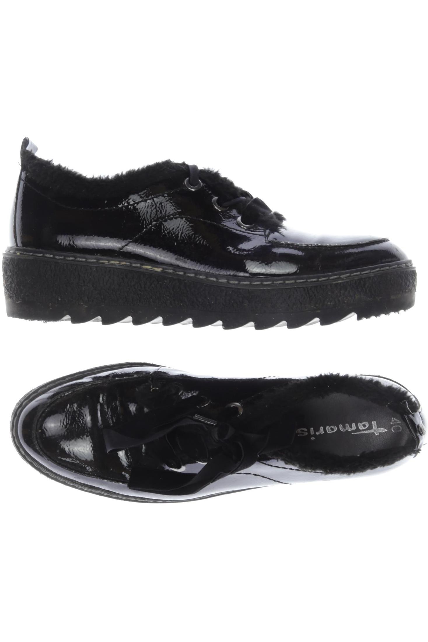 

Tamaris Damen Halbschuh, schwarz, Gr. 40