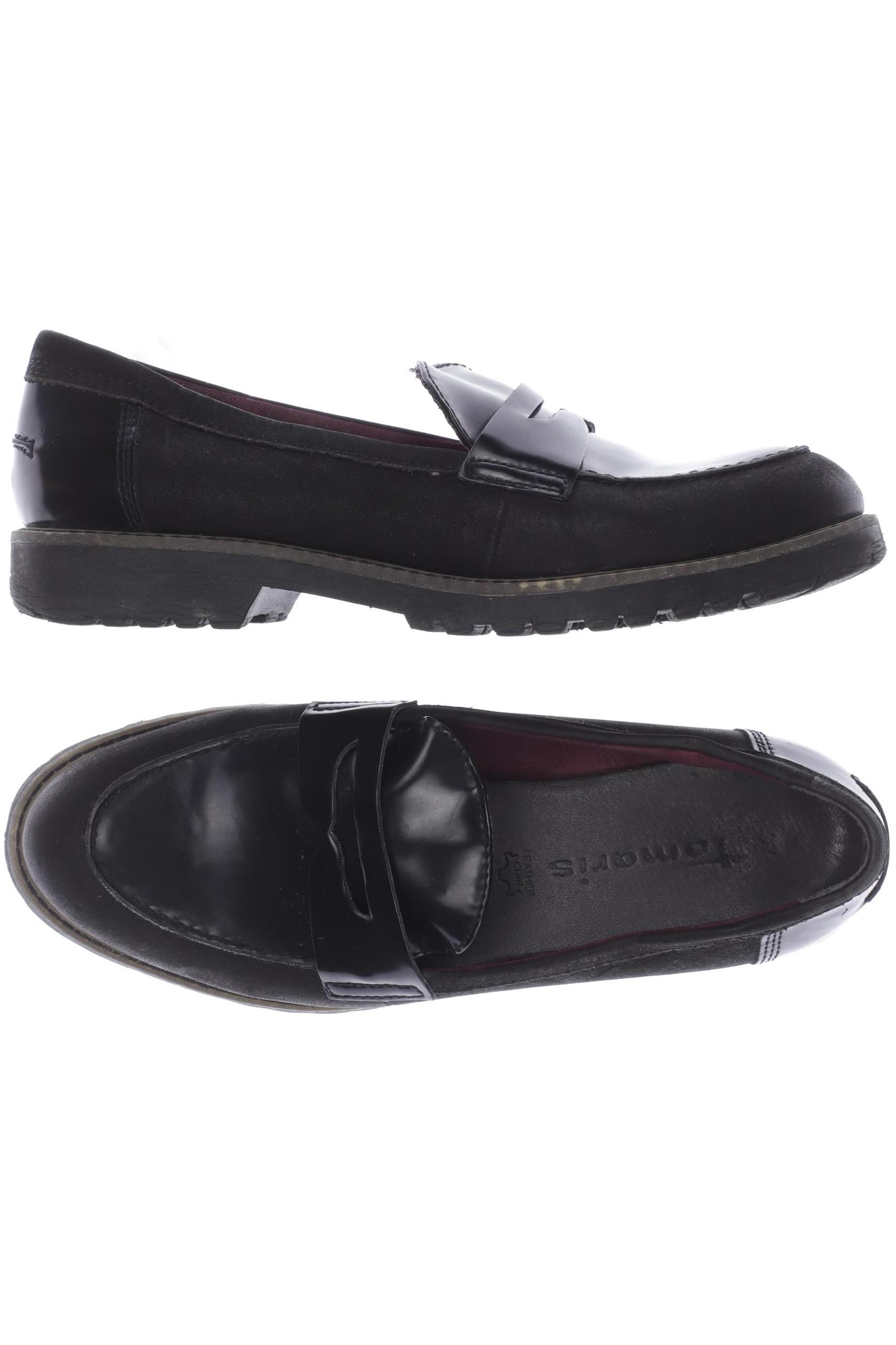 

Tamaris Damen Halbschuh, schwarz, Gr. 37