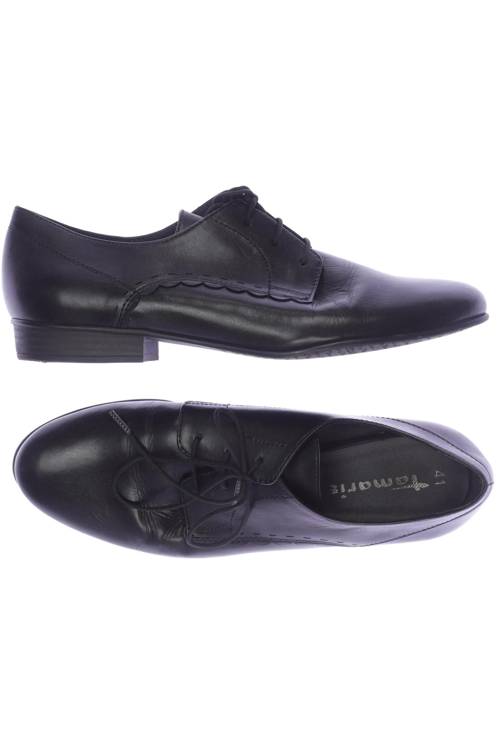

Tamaris Damen Halbschuh, schwarz, Gr. 41