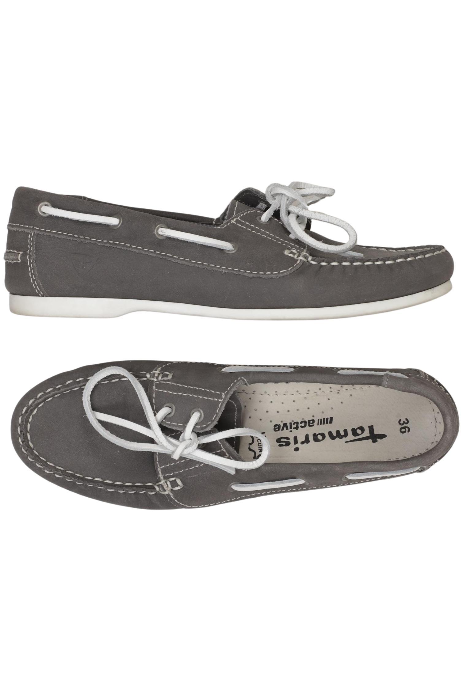 

Tamaris Damen Halbschuh, grau, Gr. 36