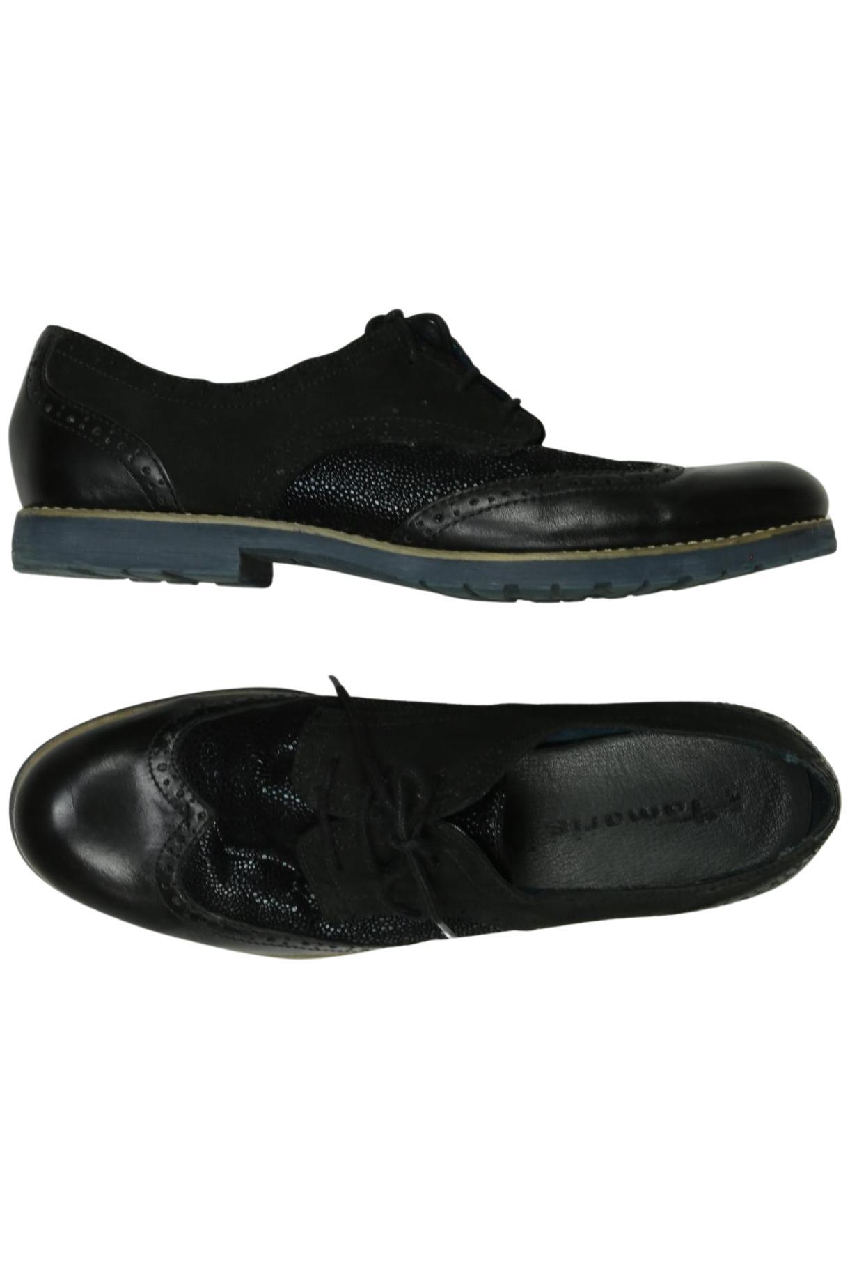 

Tamaris Damen Halbschuh, schwarz, Gr. 41