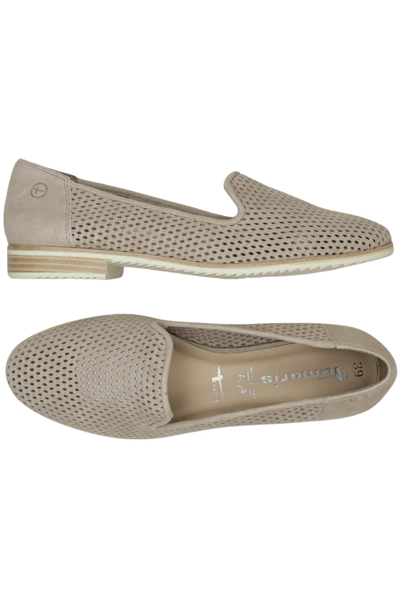 

Tamaris Damen Halbschuh, beige, Gr. 39