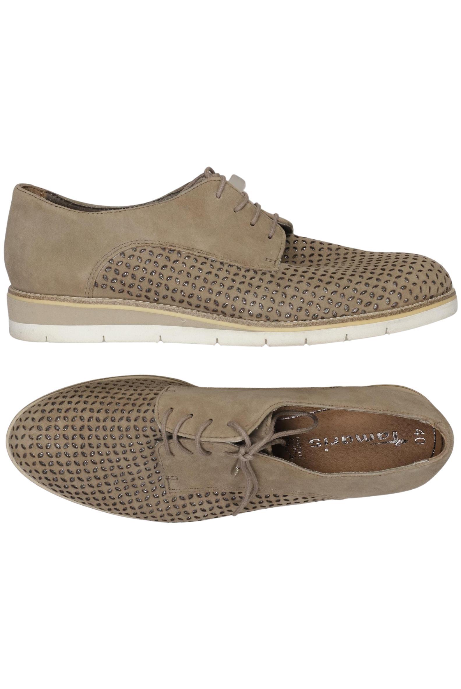 

Tamaris Damen Halbschuh, beige, Gr. 40