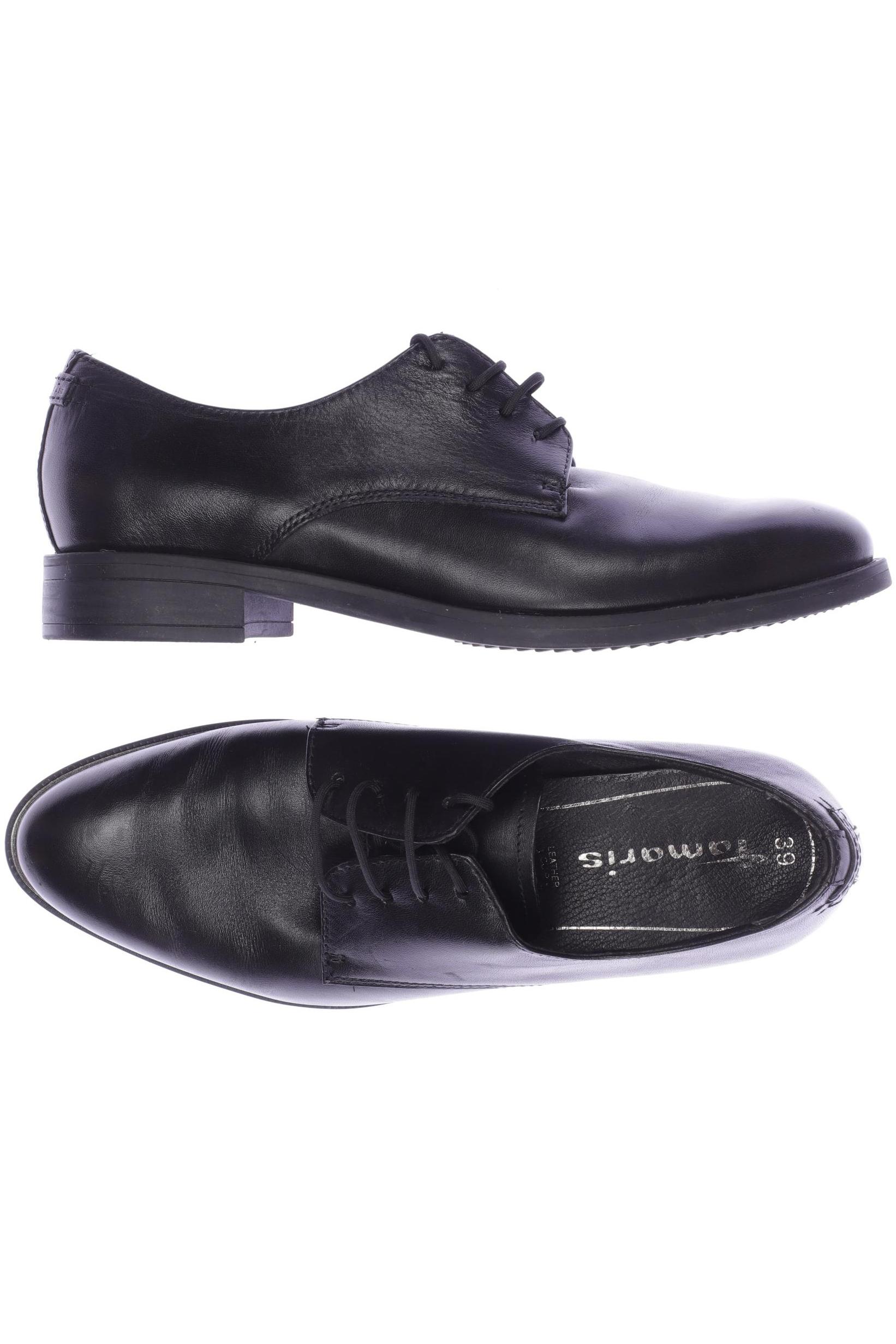 

Tamaris Damen Halbschuh, schwarz, Gr. 39