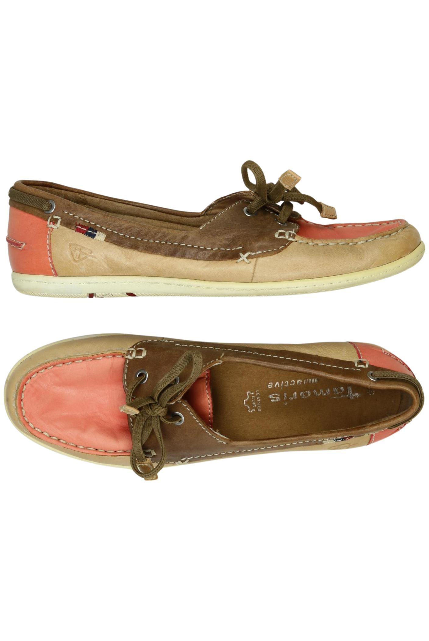

Tamaris Damen Halbschuh, cremeweiß, Gr. 36
