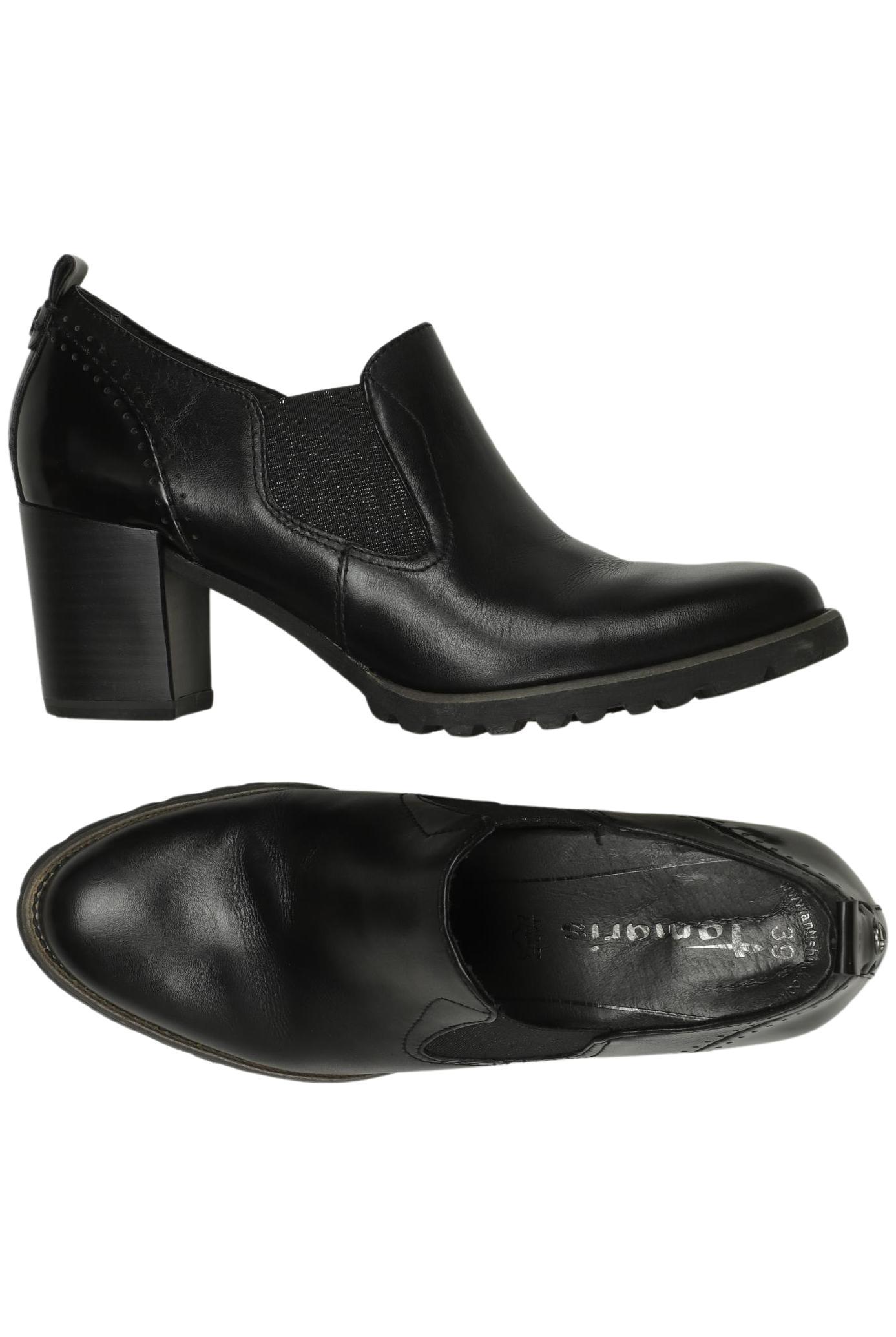 

Tamaris Damen Halbschuh, schwarz, Gr. 39
