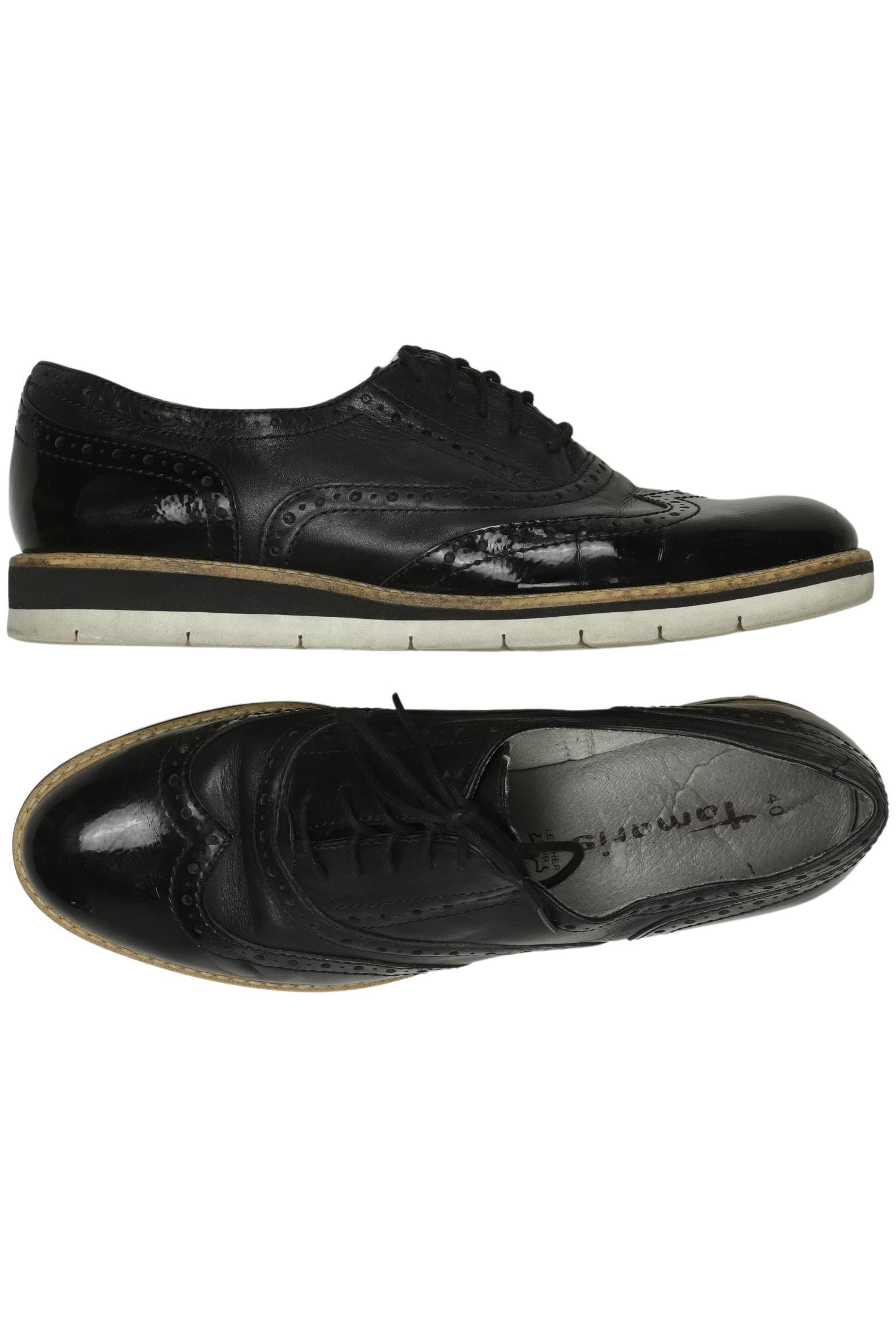 

Tamaris Damen Halbschuh, schwarz, Gr. 40