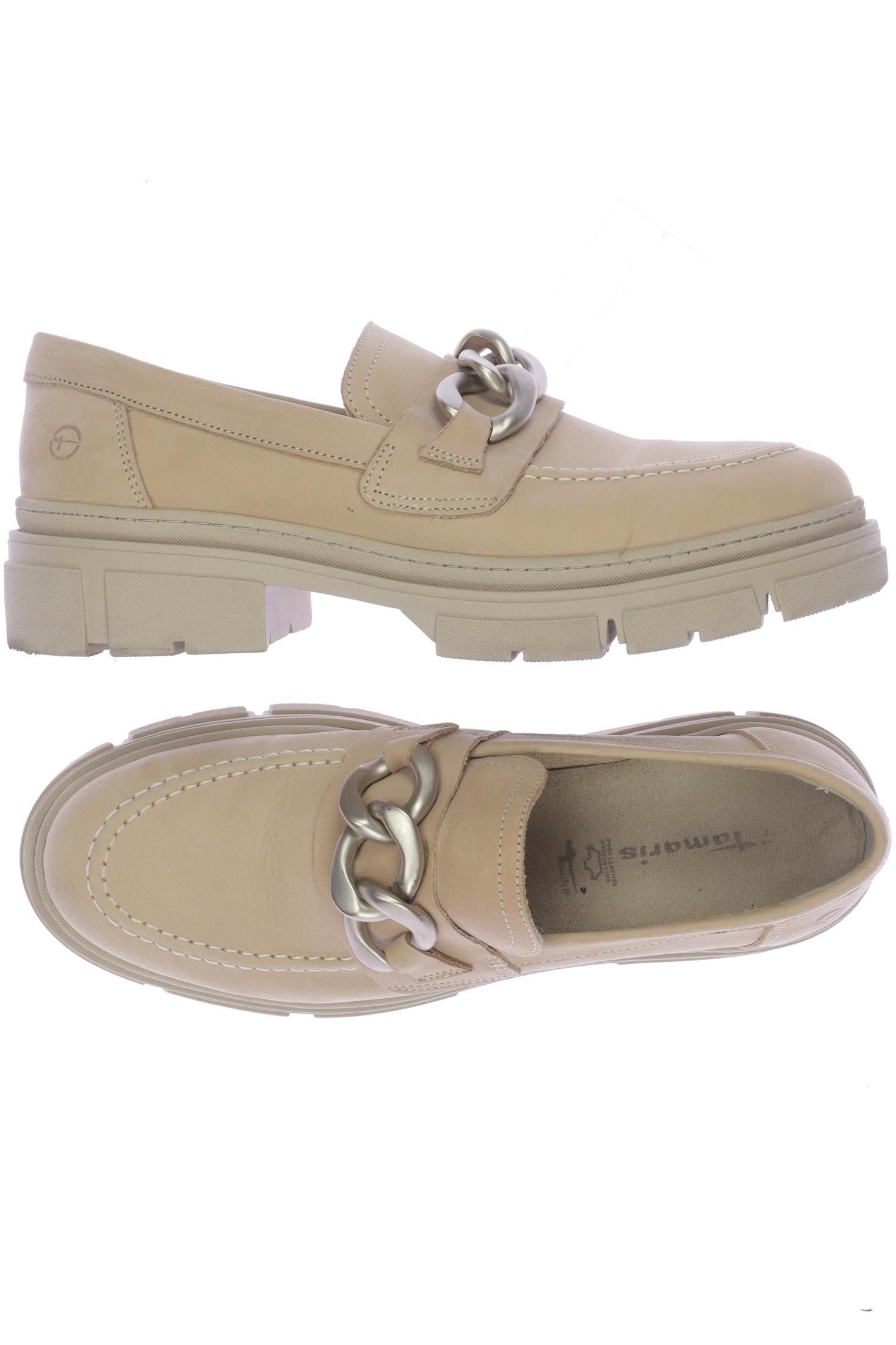 

Tamaris Damen Halbschuh, beige, Gr. 41