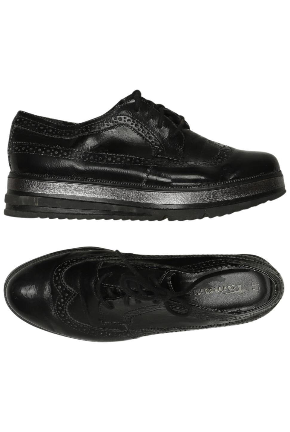 

Tamaris Damen Halbschuh, schwarz, Gr. 37