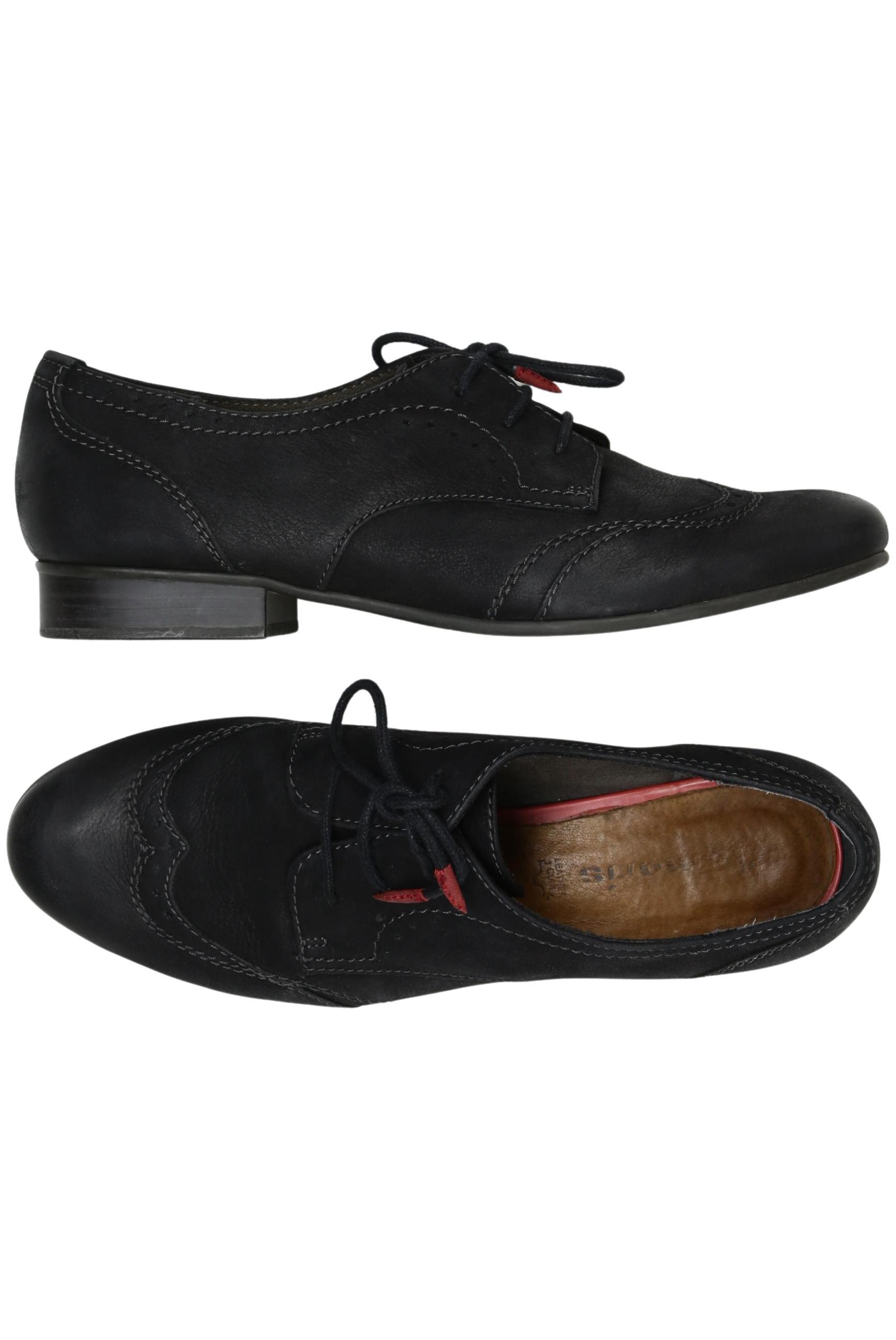 

Tamaris Damen Halbschuh, schwarz, Gr. 41