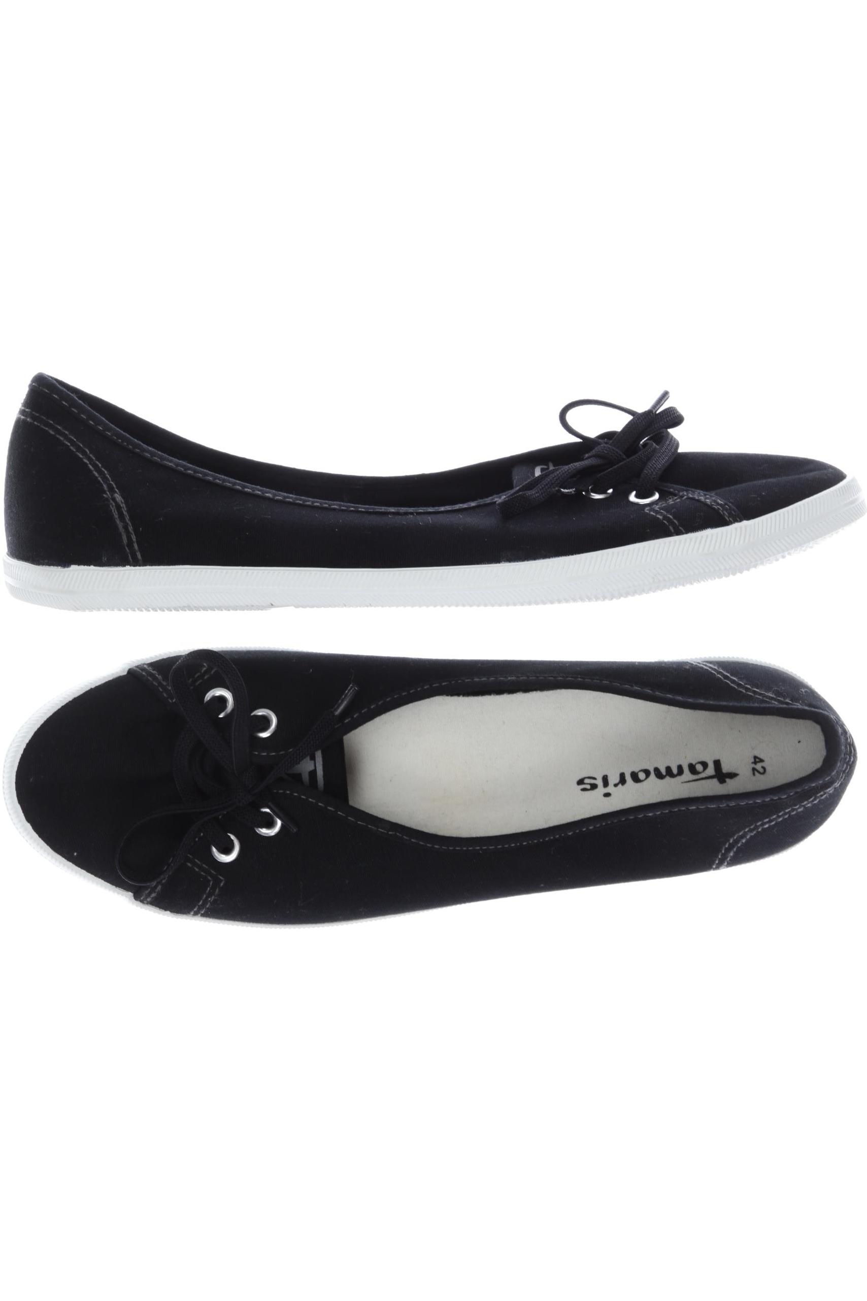 

Tamaris Damen Halbschuh, schwarz, Gr. 42