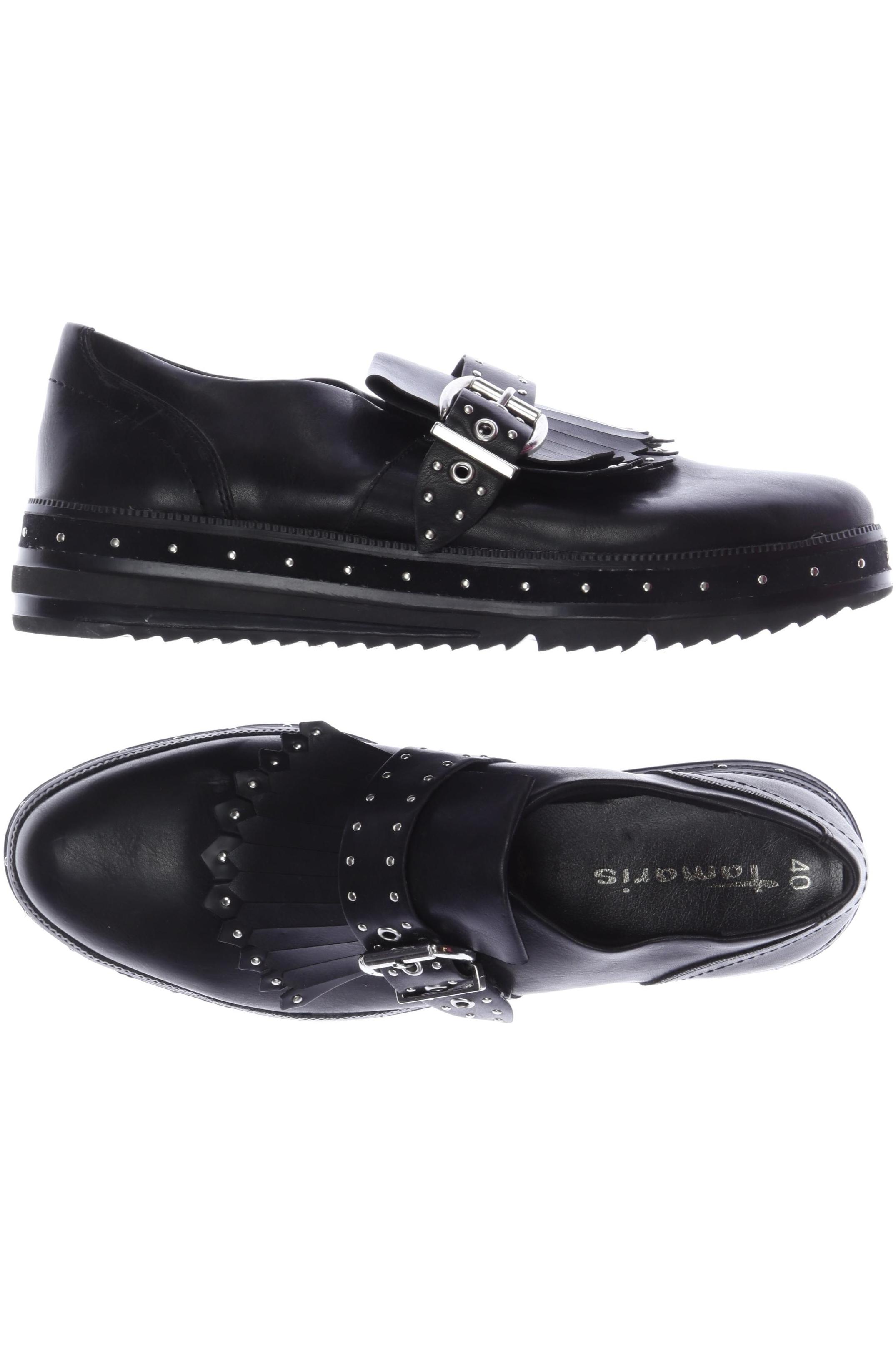 

Tamaris Damen Halbschuh, schwarz, Gr. 40