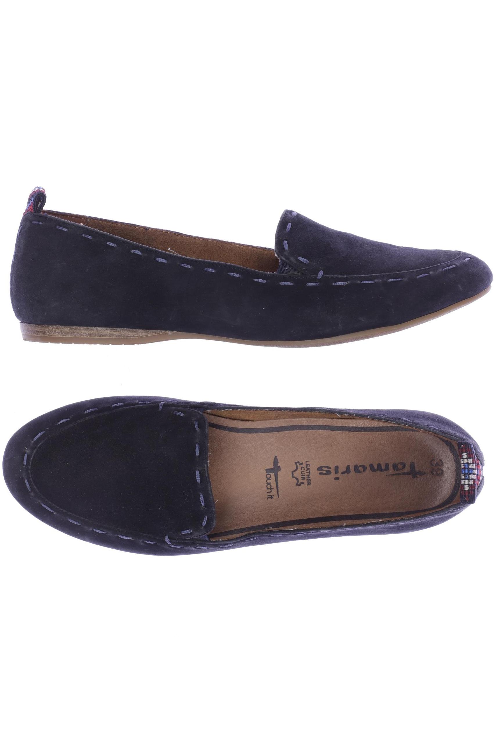 

Tamaris Damen Halbschuh, marineblau, Gr. 39