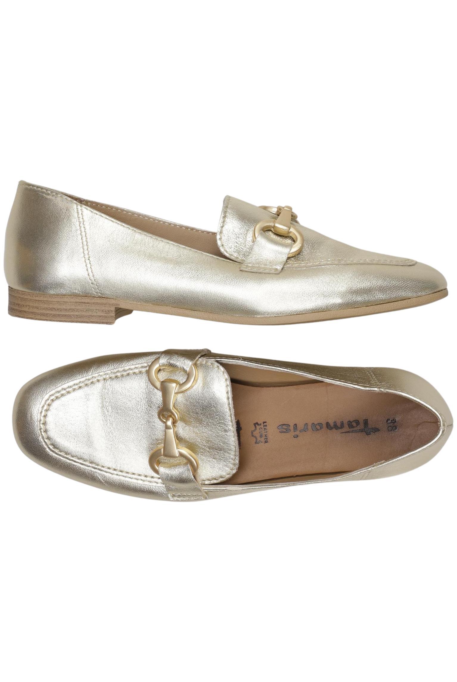 

Tamaris Damen Halbschuh, beige, Gr. 38