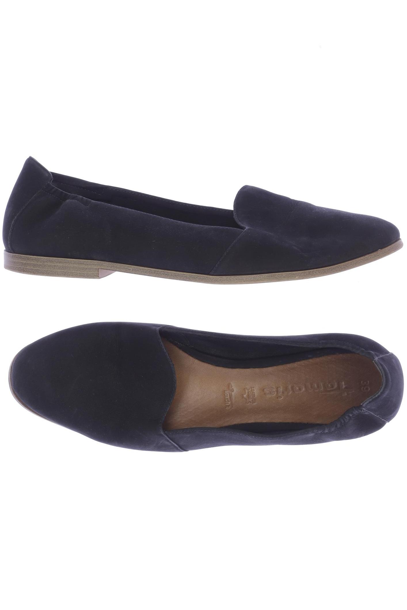 

Tamaris Damen Halbschuh, schwarz, Gr. 39