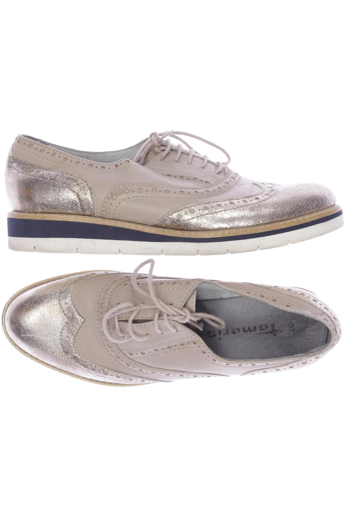 

Tamaris Damen Halbschuh, beige, Gr. 37