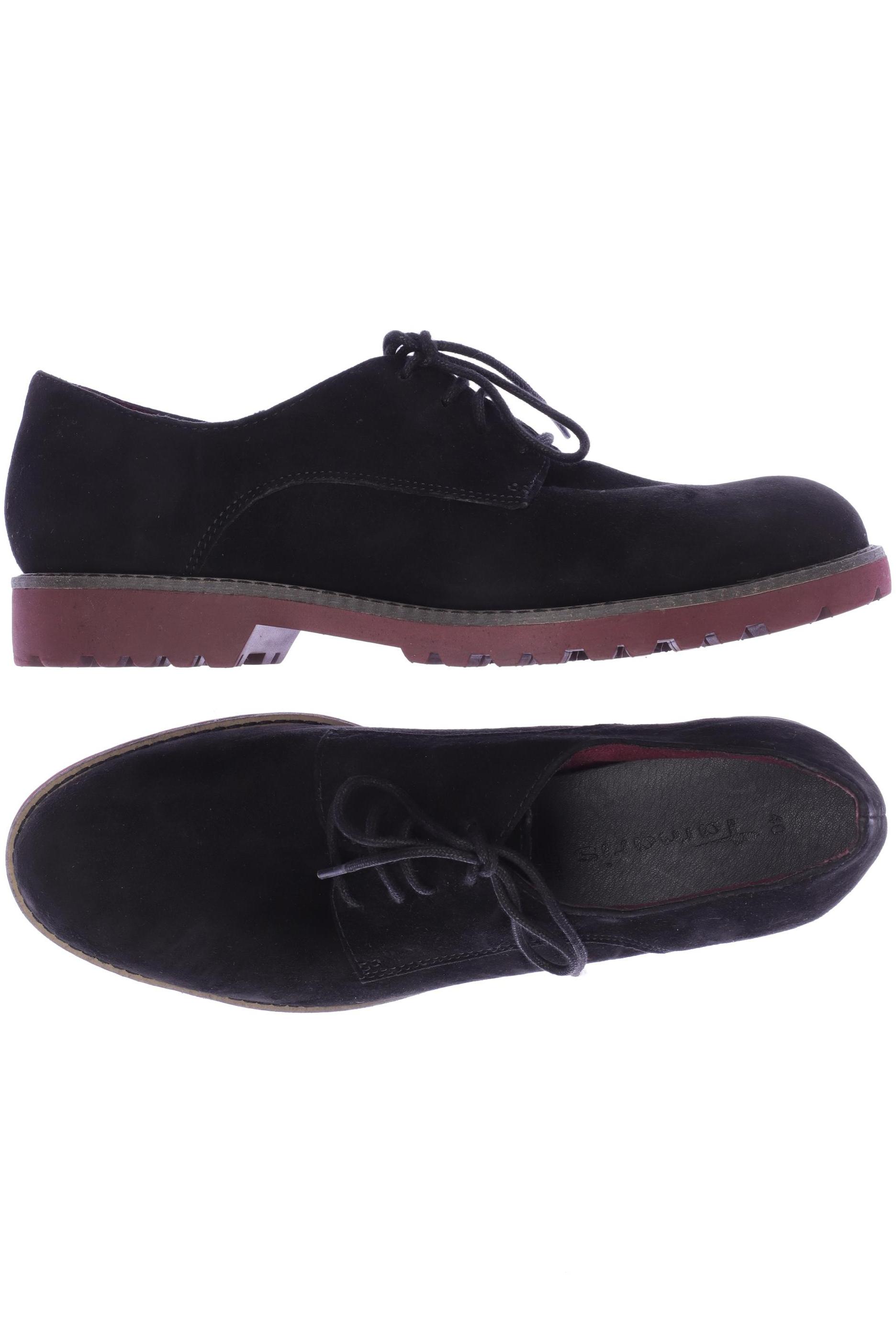

Tamaris Damen Halbschuh, schwarz, Gr. 40