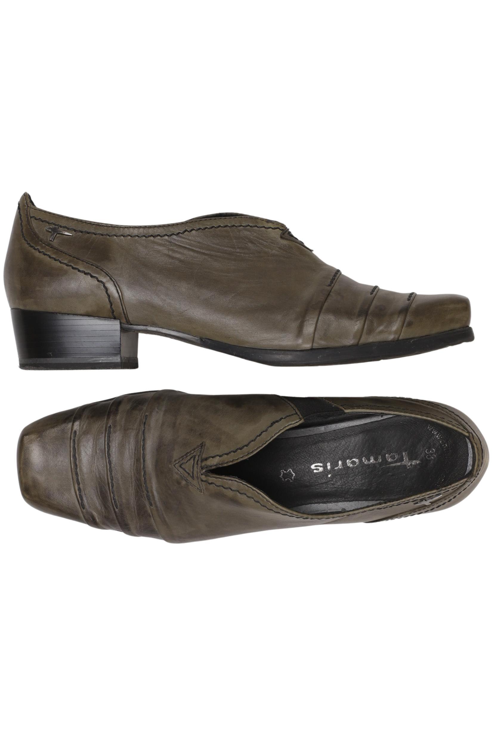 

Tamaris Damen Halbschuh, grün, Gr. 38