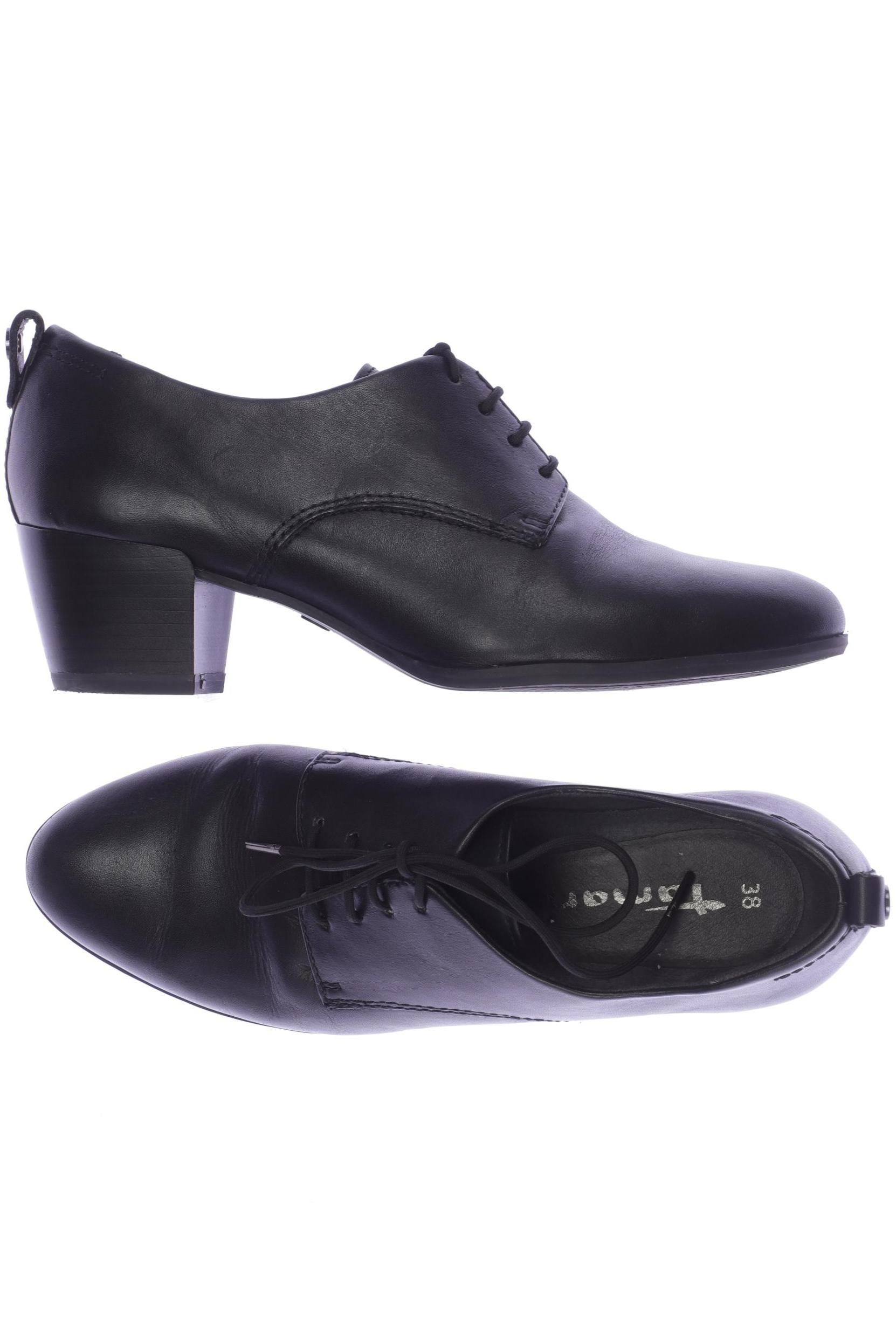 

Tamaris Damen Halbschuh, schwarz, Gr. 38