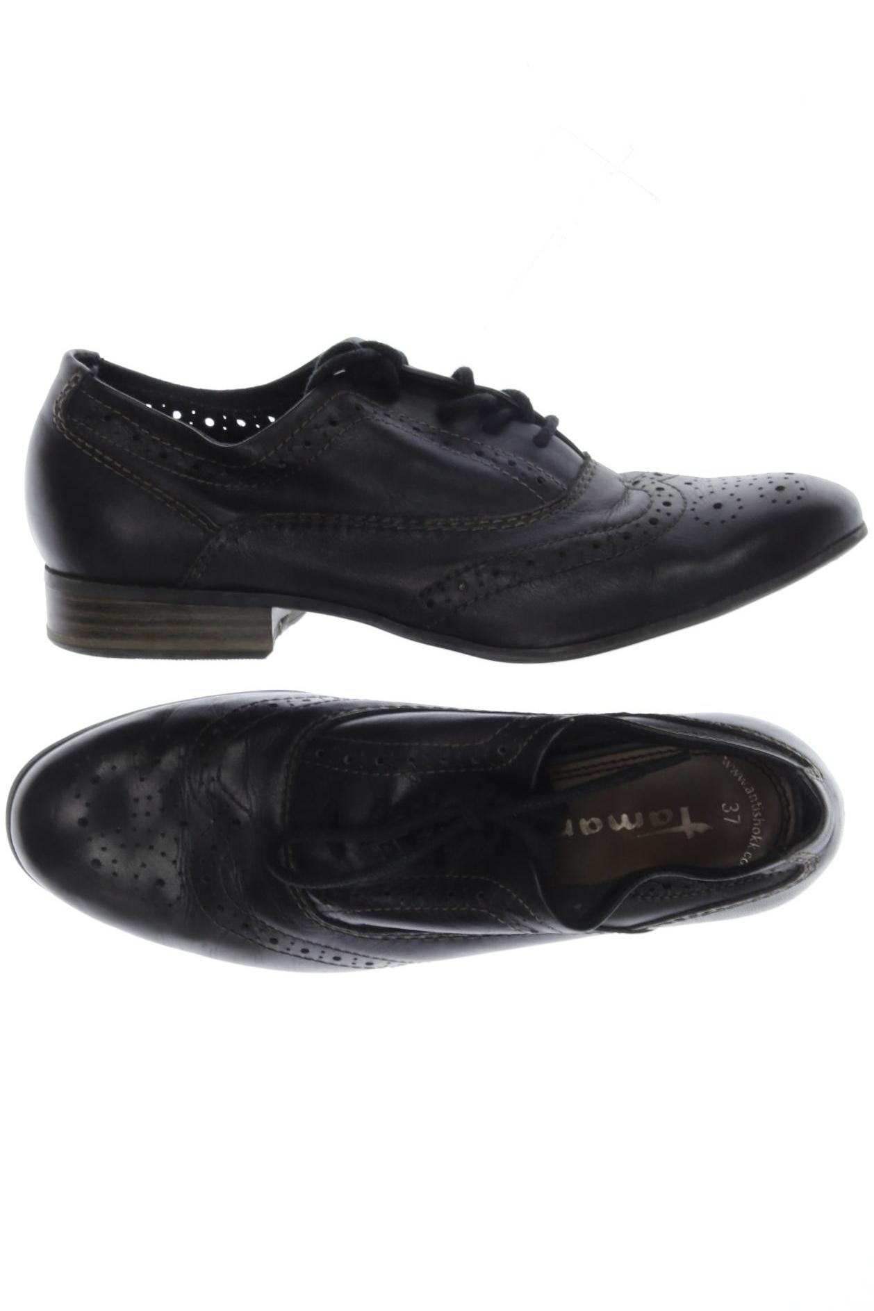 

Tamaris Damen Halbschuh, schwarz, Gr. 37