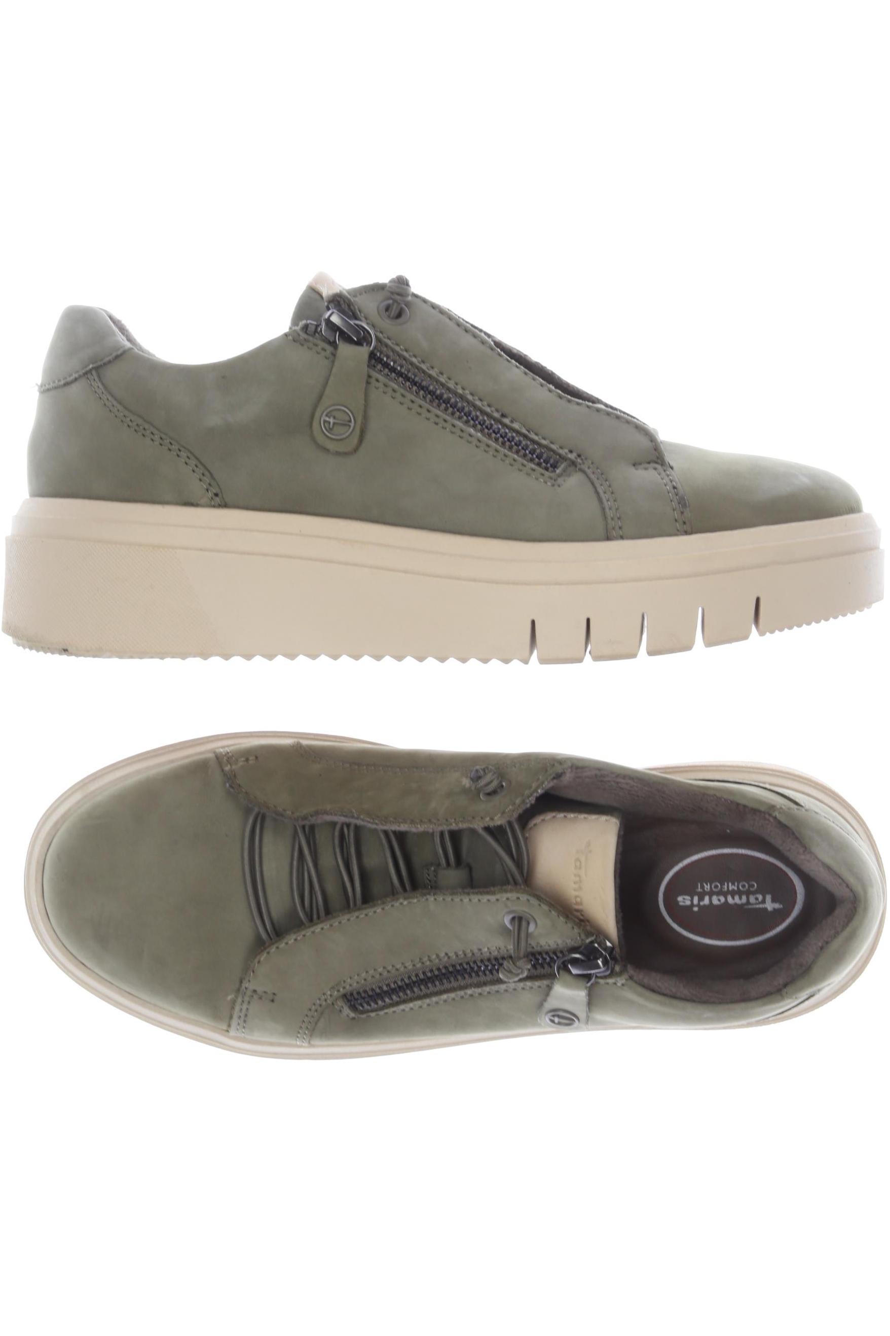 

Tamaris Damen Halbschuh, grün, Gr. 38