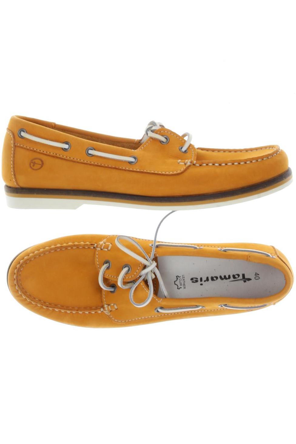 

Tamaris Damen Halbschuh, orange, Gr. 40
