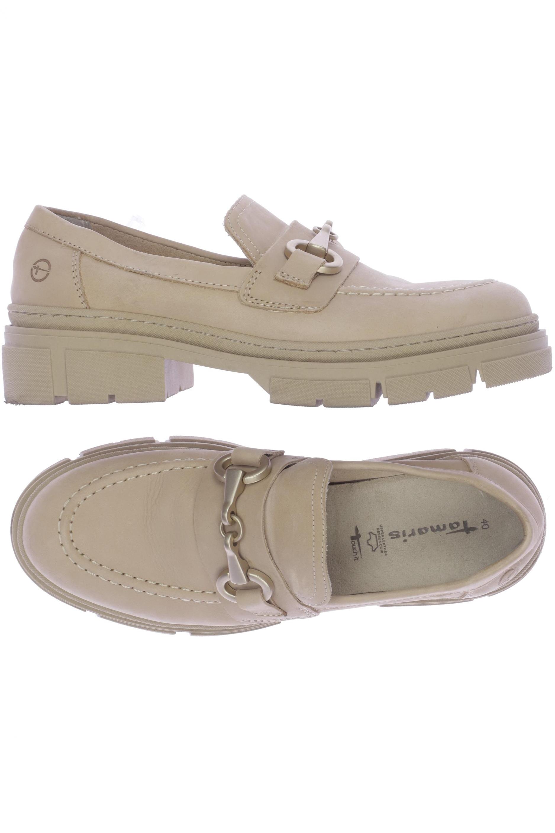 

Tamaris Damen Halbschuh, beige, Gr. 40
