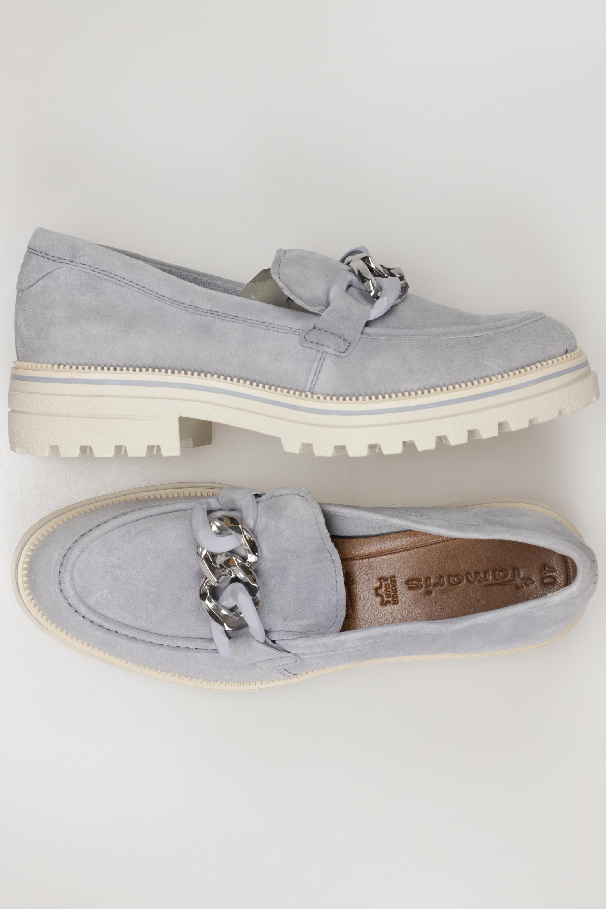 

Tamaris Damen Halbschuh, hellblau, Gr. 40