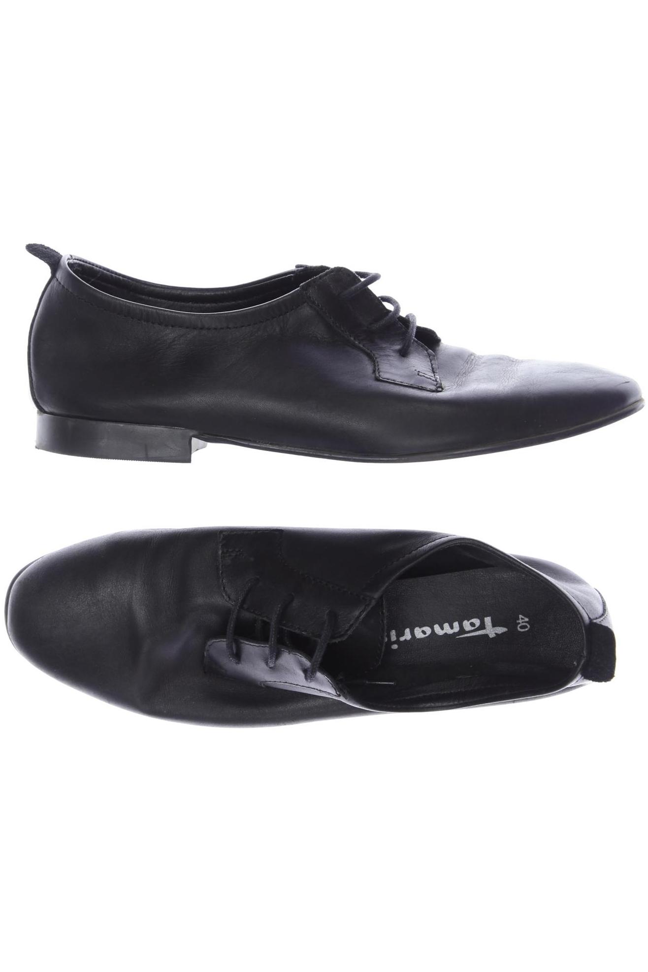 

Tamaris Damen Halbschuh, schwarz, Gr. 40